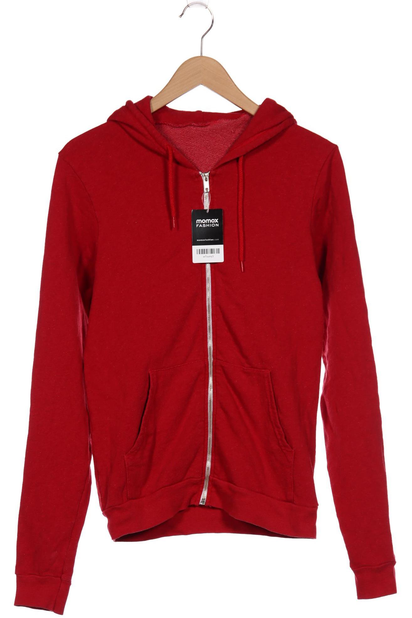 

American Apparel Damen Kapuzenpullover, rot, Gr. 36