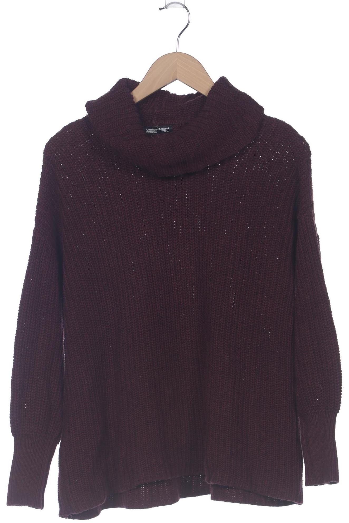 

American Apparel Damen Pullover, bordeaux, Gr. uni
