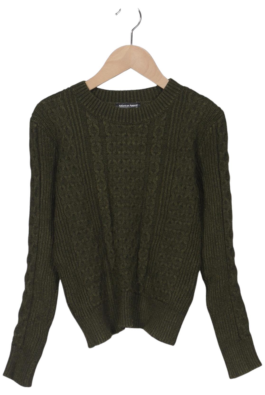 

American Apparel Damen Pullover, grün, Gr. 34
