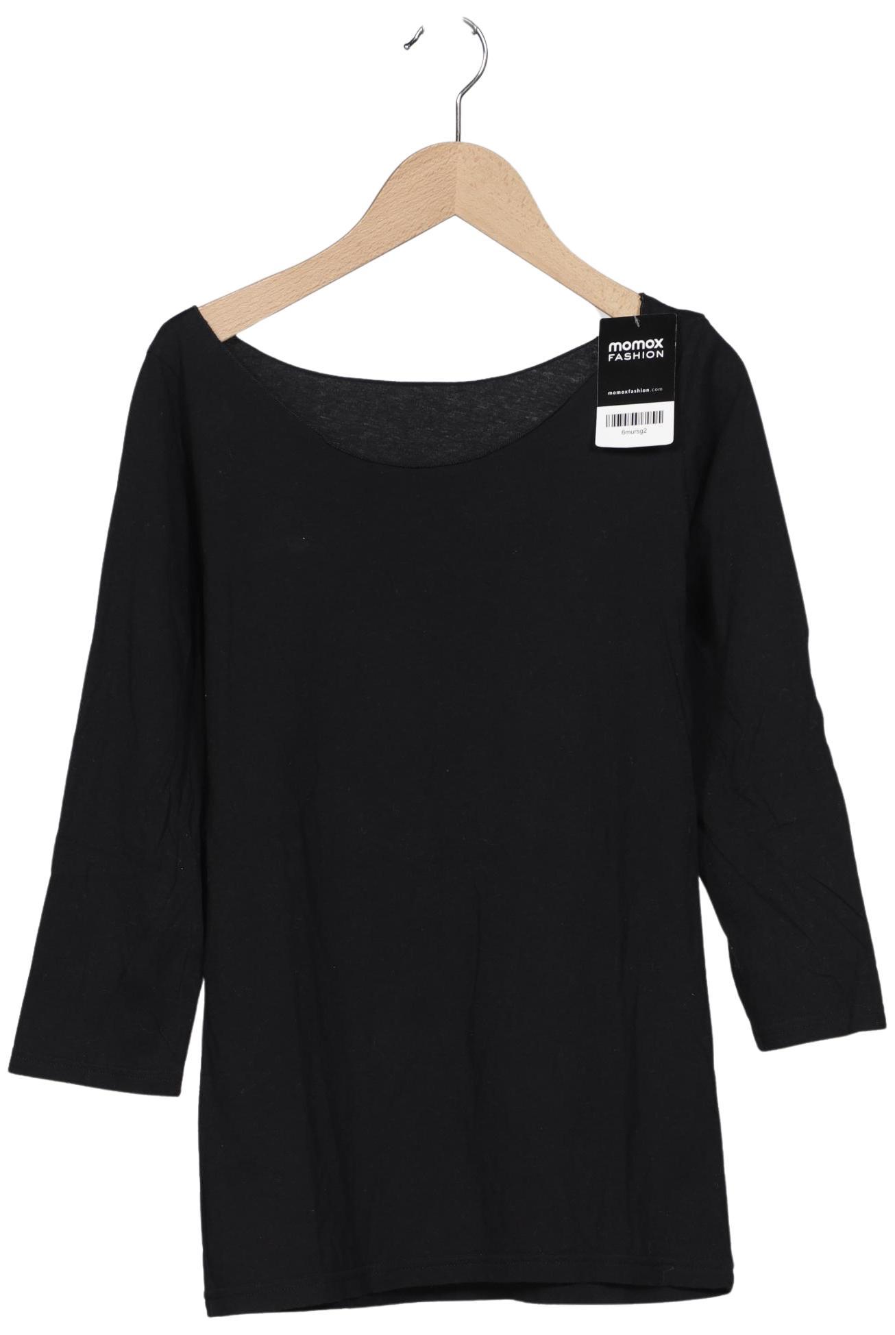 

American Apparel Damen Langarmshirt, schwarz, Gr. 38