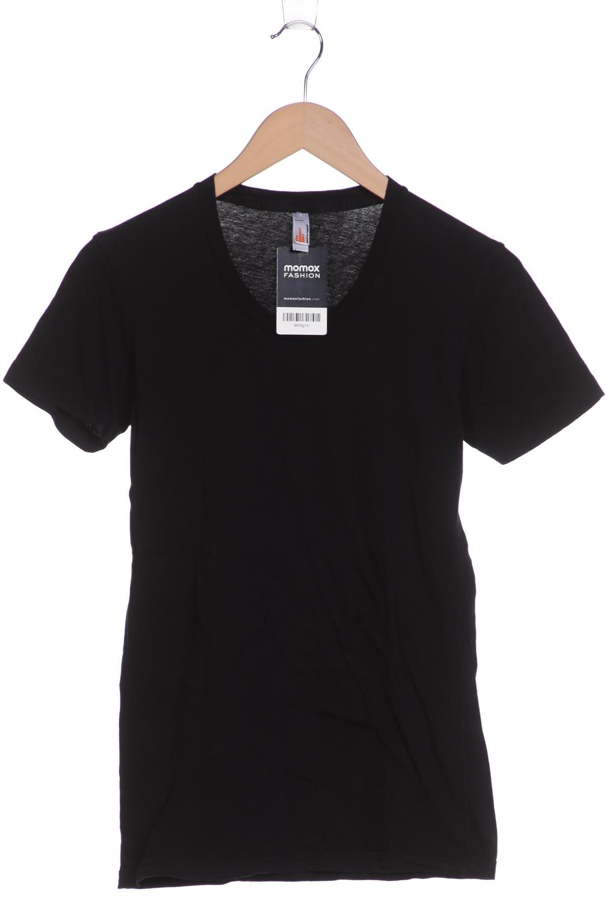 

American Apparel Damen T-Shirt, schwarz