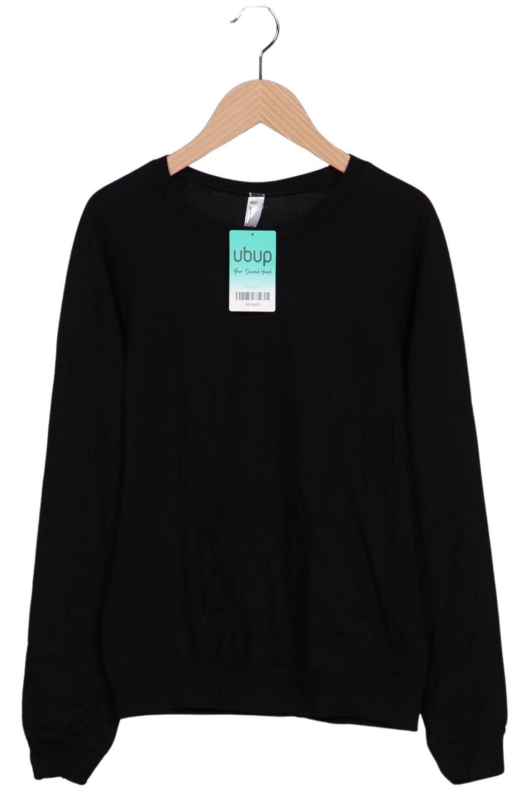 

American Apparel Damen Langarmshirt, schwarz, Gr. 38