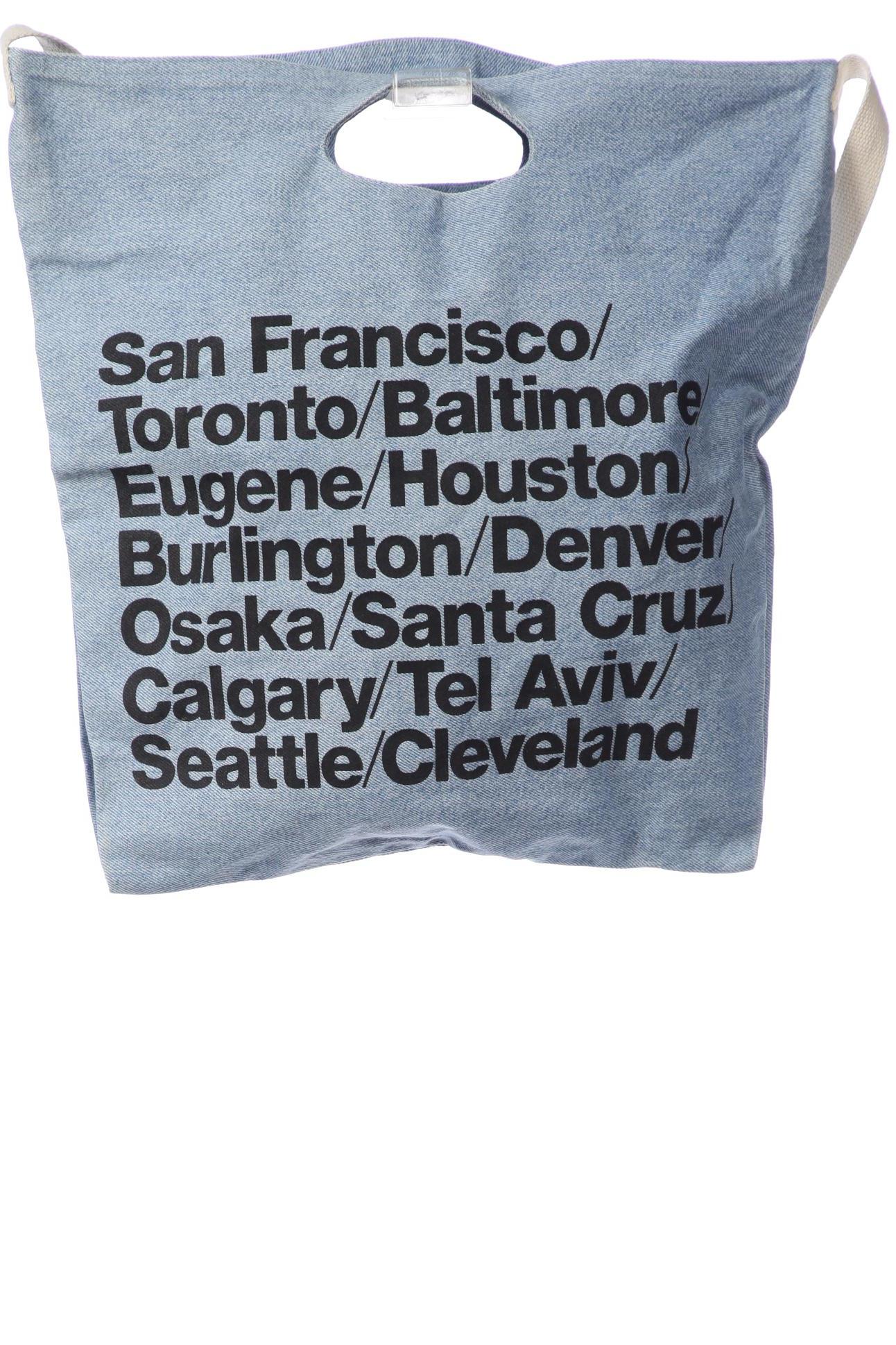

American Apparel Damen Handtasche, blau, Gr.