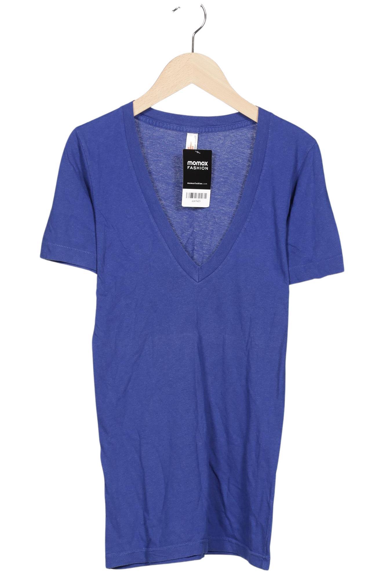 

American Apparel Damen T-Shirt, blau, Gr. 32