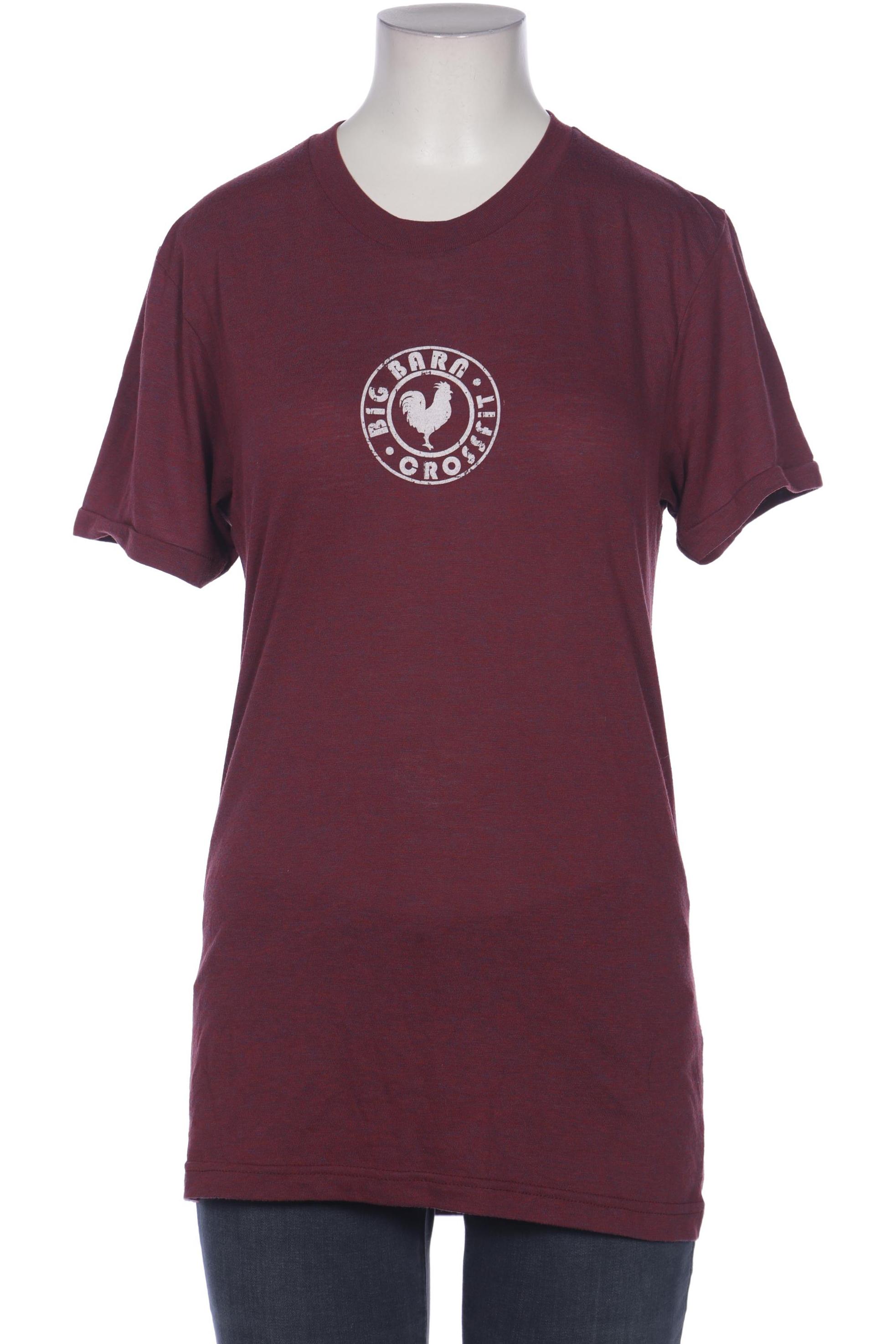 

American Apparel Damen T-Shirt, bordeaux, Gr. 36