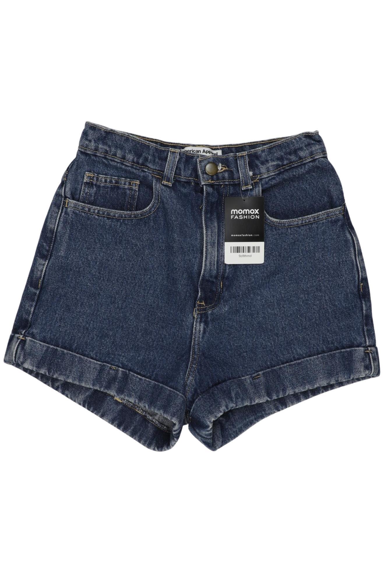 

American Apparel Damen Shorts, blau, Gr. 27