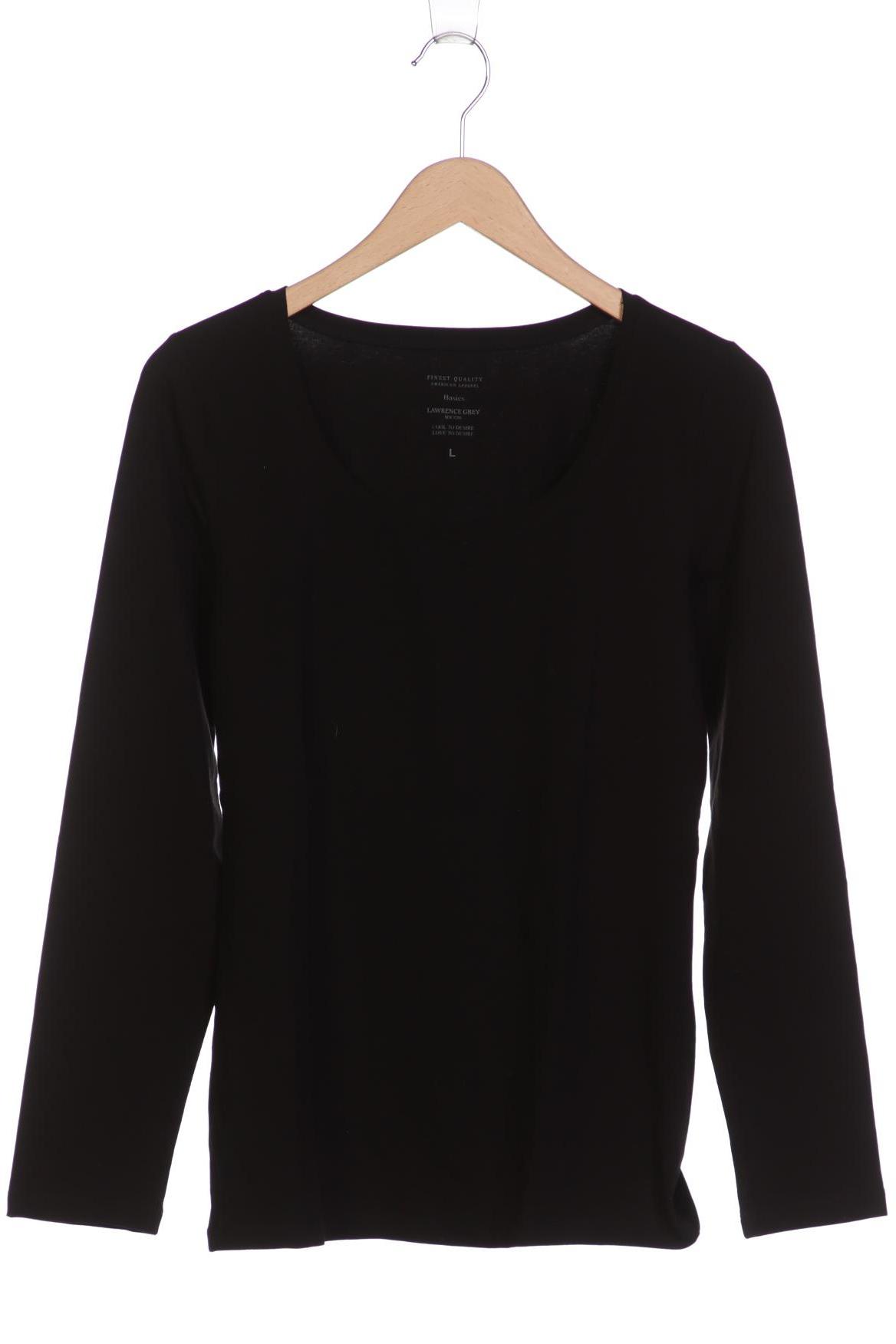 

American Apparel Damen Langarmshirt, schwarz