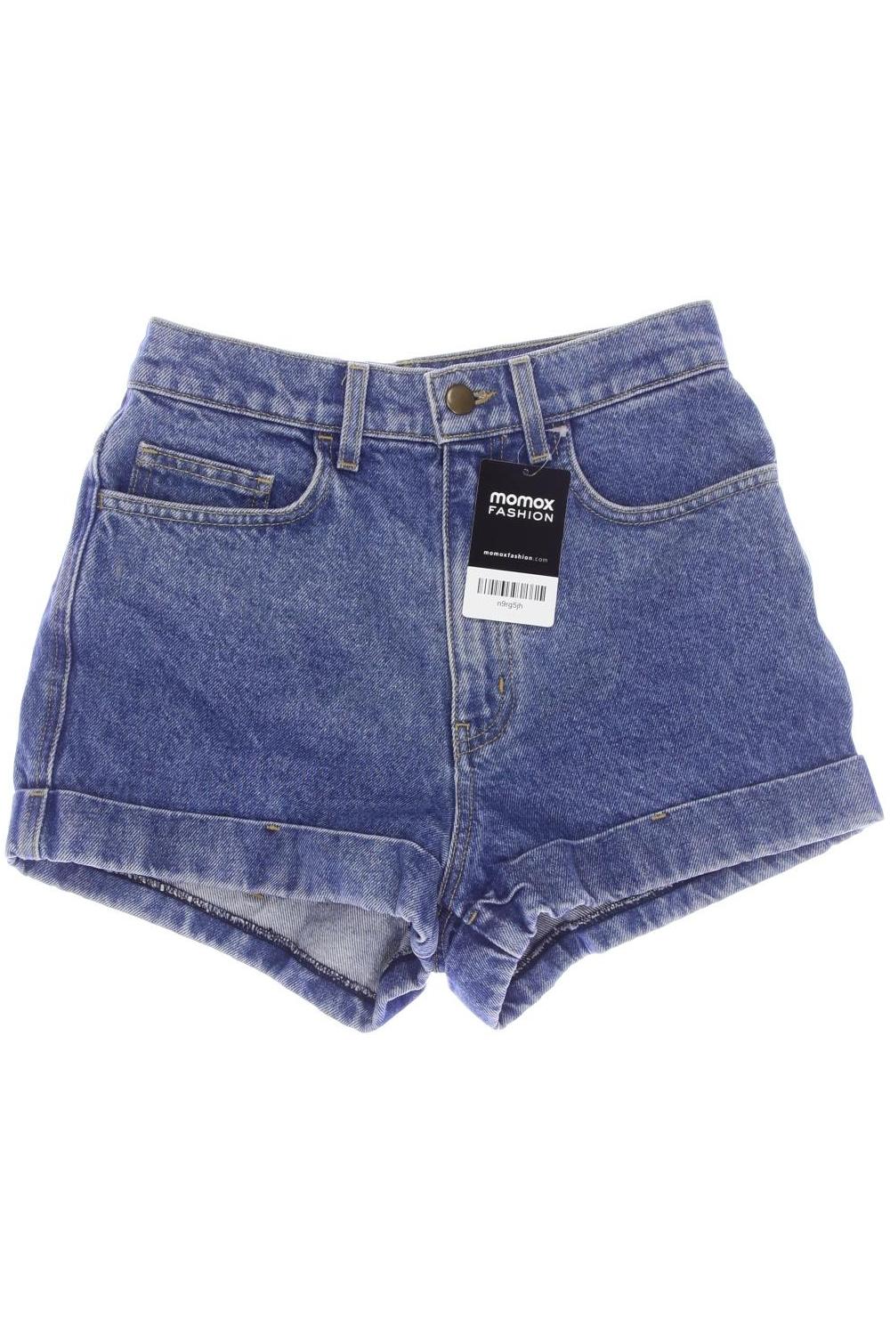 

American Apparel Damen Shorts, blau, Gr. 26