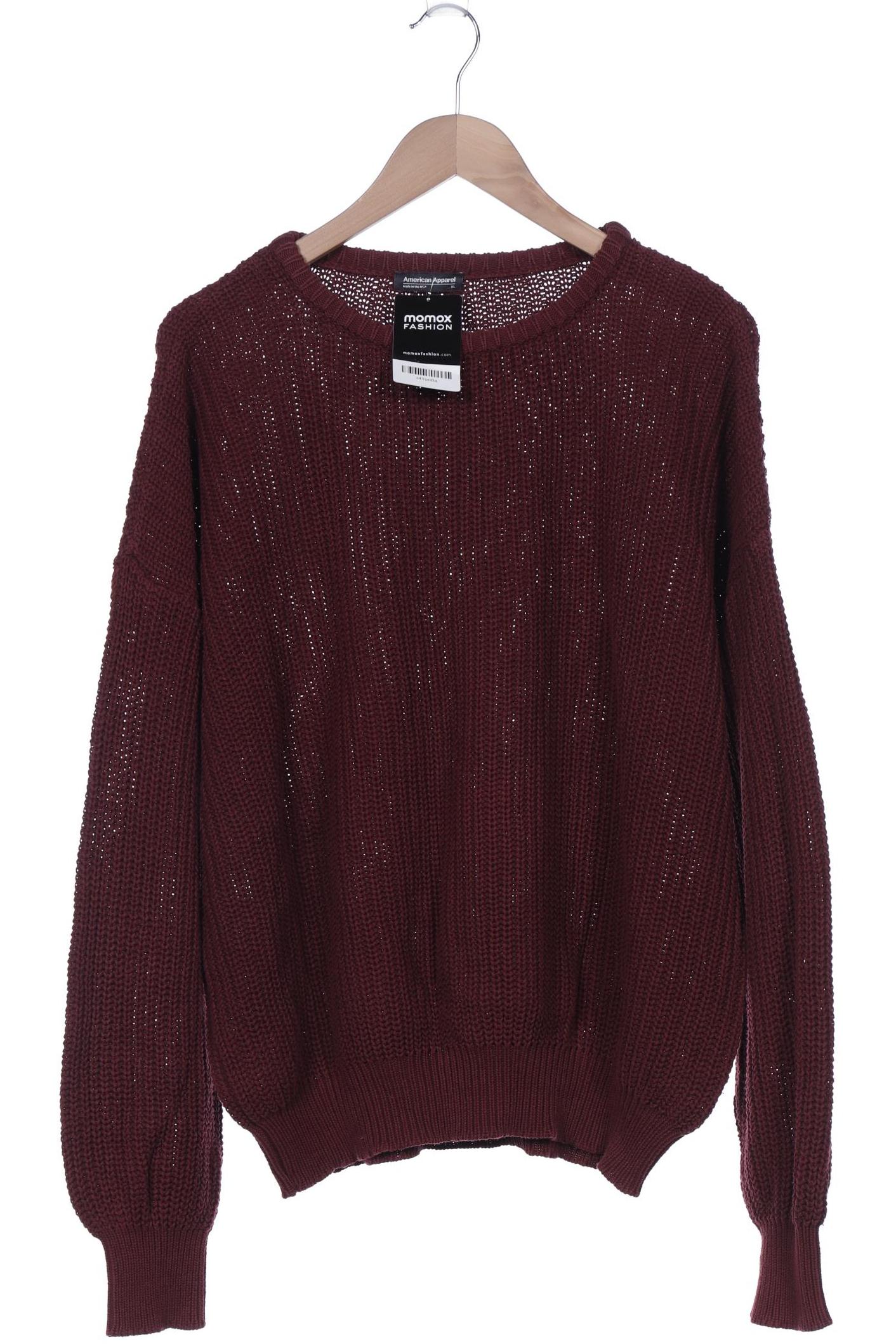 

American Apparel Damen Pullover, bordeaux, Gr. 44