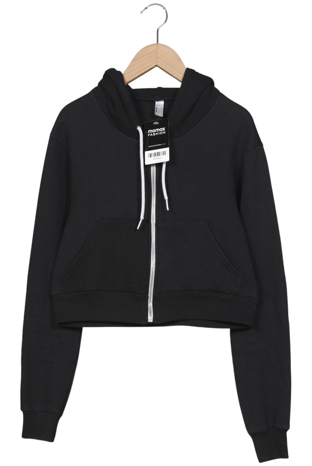 

American Apparel Damen Kapuzenpullover, schwarz, Gr. 42