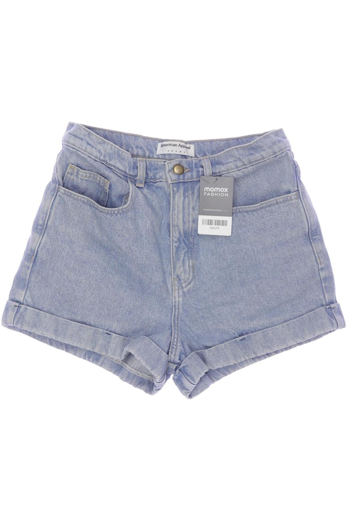 

American Apparel Damen Shorts, blau, Gr. 28