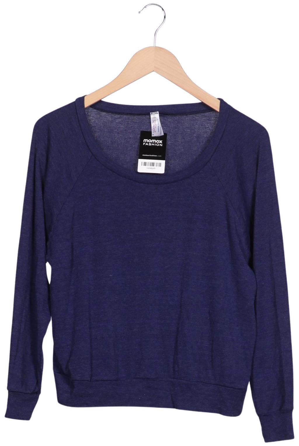 

American Apparel Damen Langarmshirt, marineblau, Gr. 38