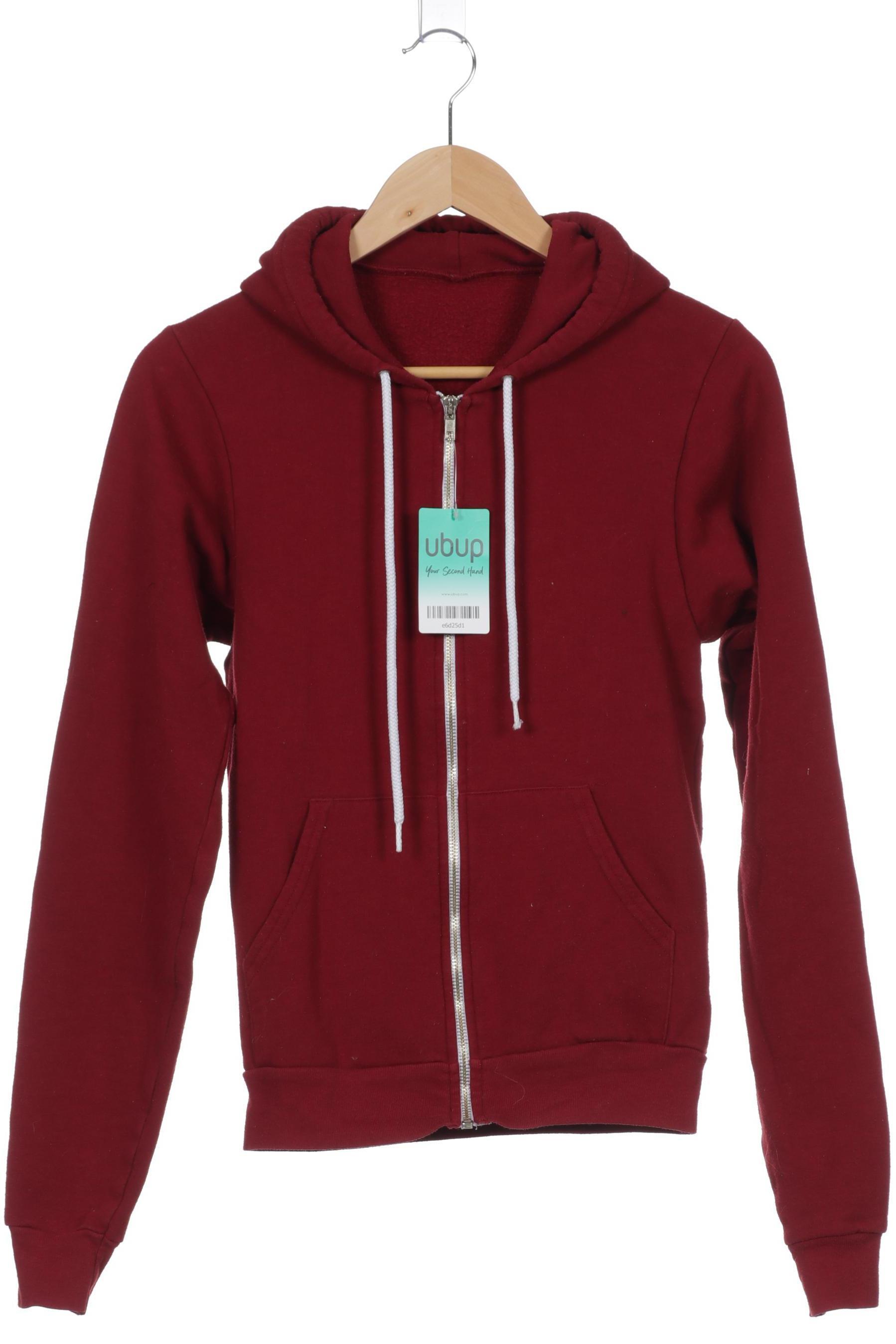 

American Apparel Damen Kapuzenpullover, bordeaux, Gr. 34