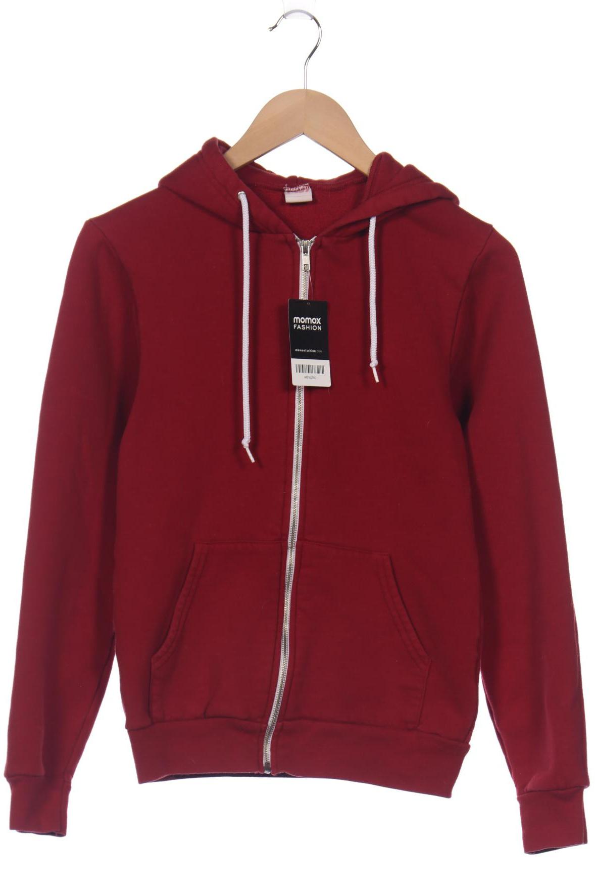 

American Apparel Damen Kapuzenpullover, rot, Gr. 36