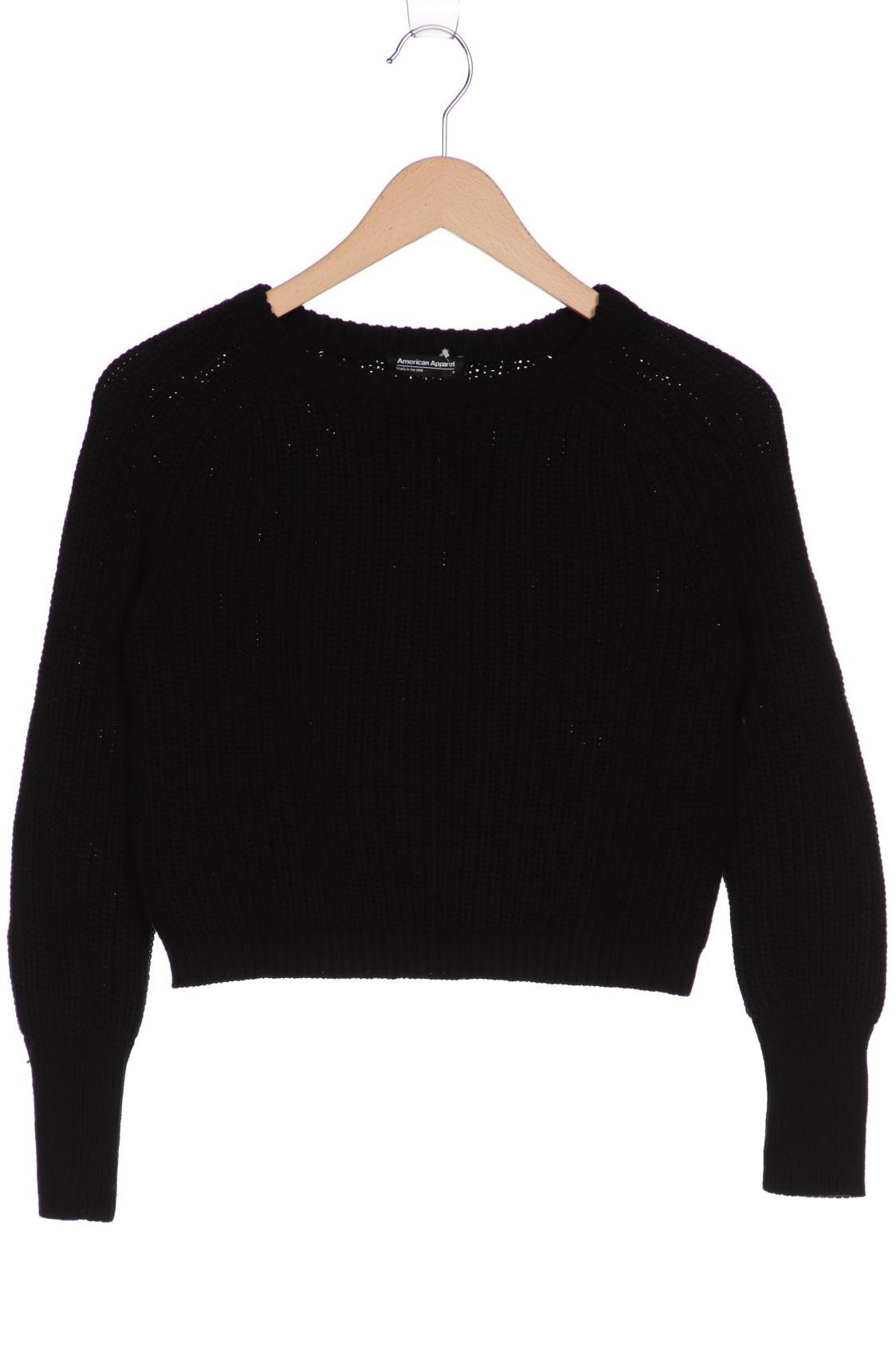 

American Apparel Damen Pullover, schwarz, Gr. 36