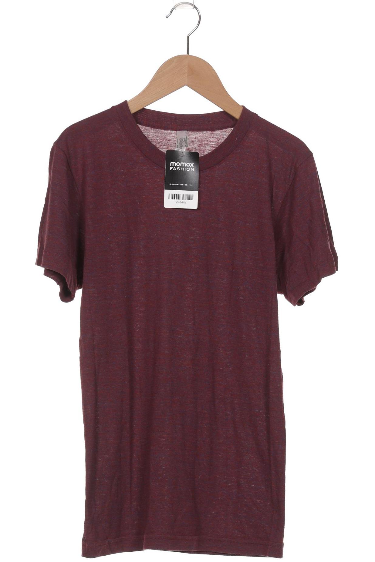 

American Apparel Damen T-Shirt, bordeaux, Gr. 34