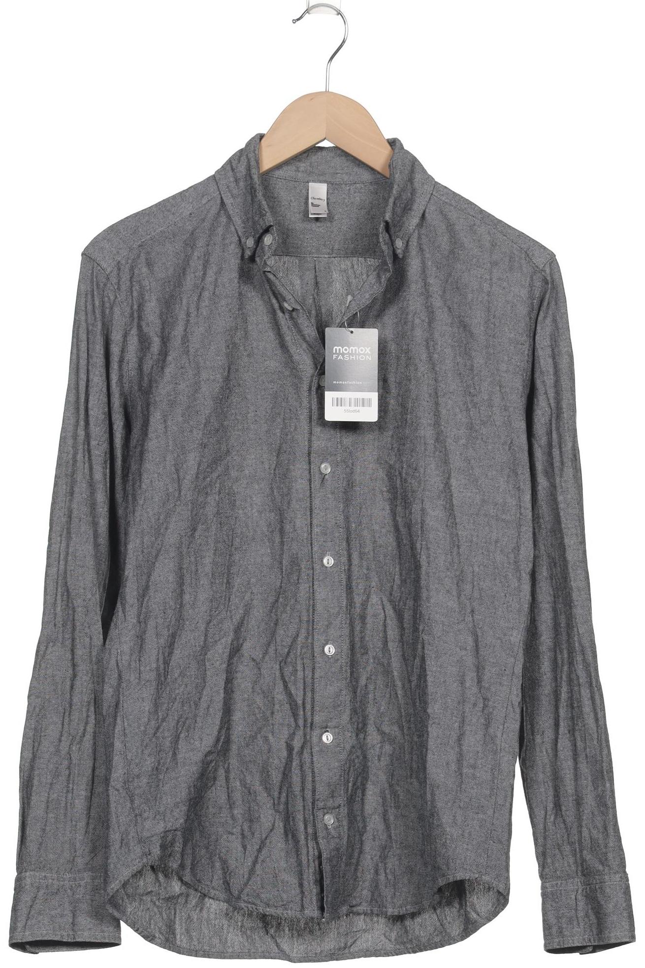 

American Apparel Herren Hemd, grau, Gr. 46