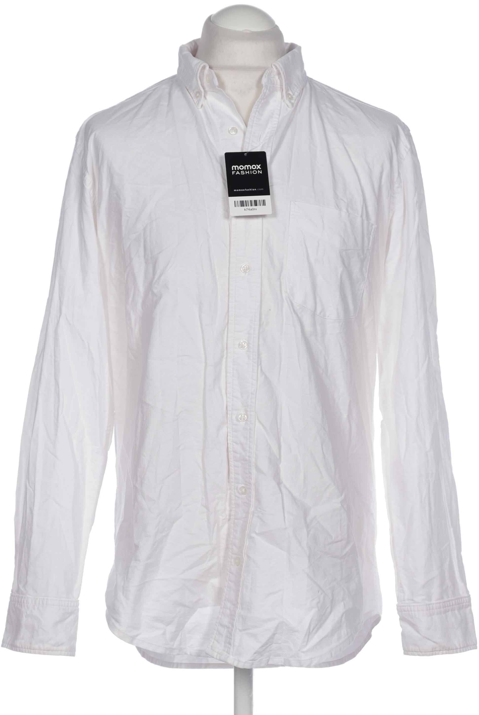 

American Apparel Herren Hemd, weiß, Gr. 48