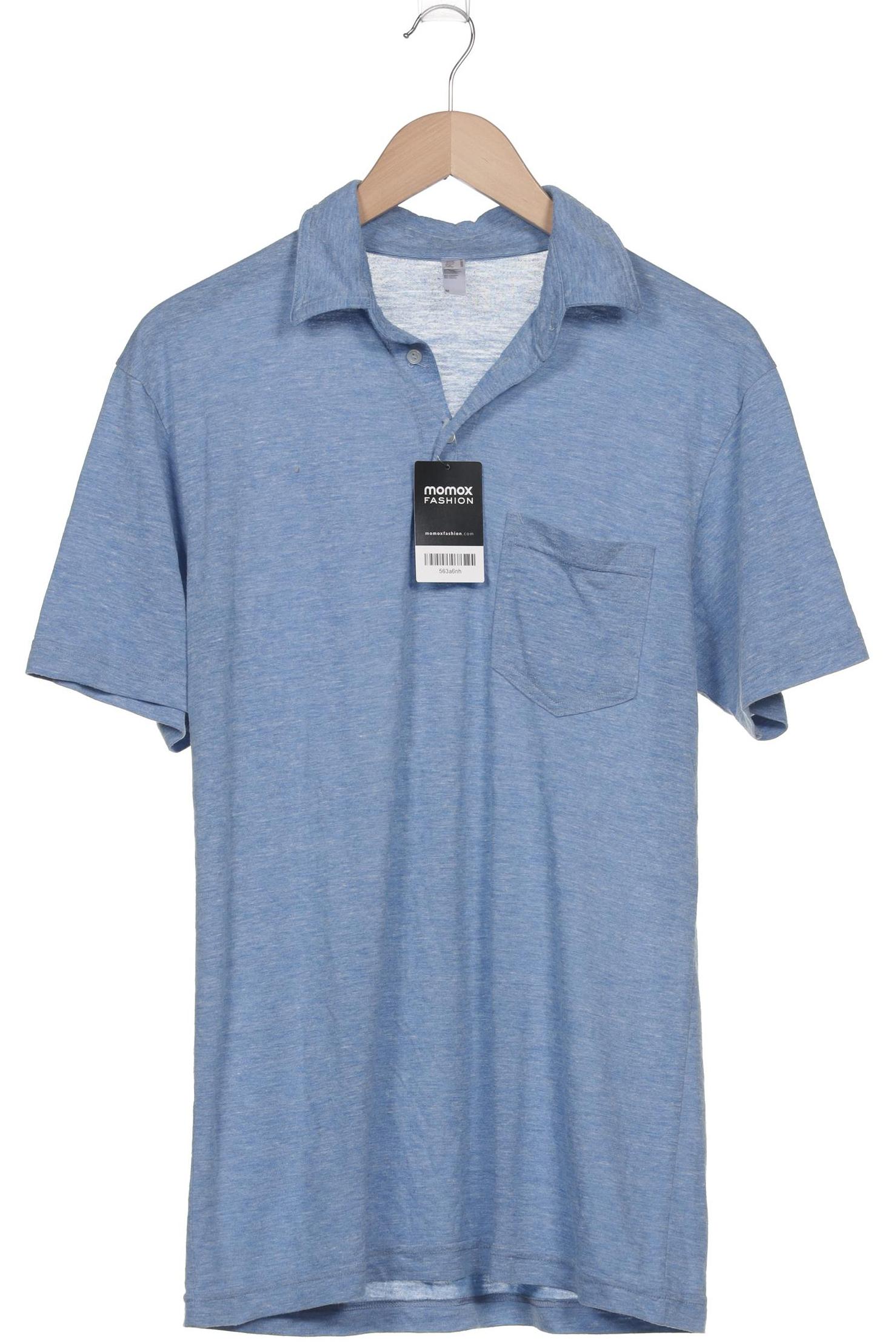 

American Apparel Herren Poloshirt, blau, Gr. 48