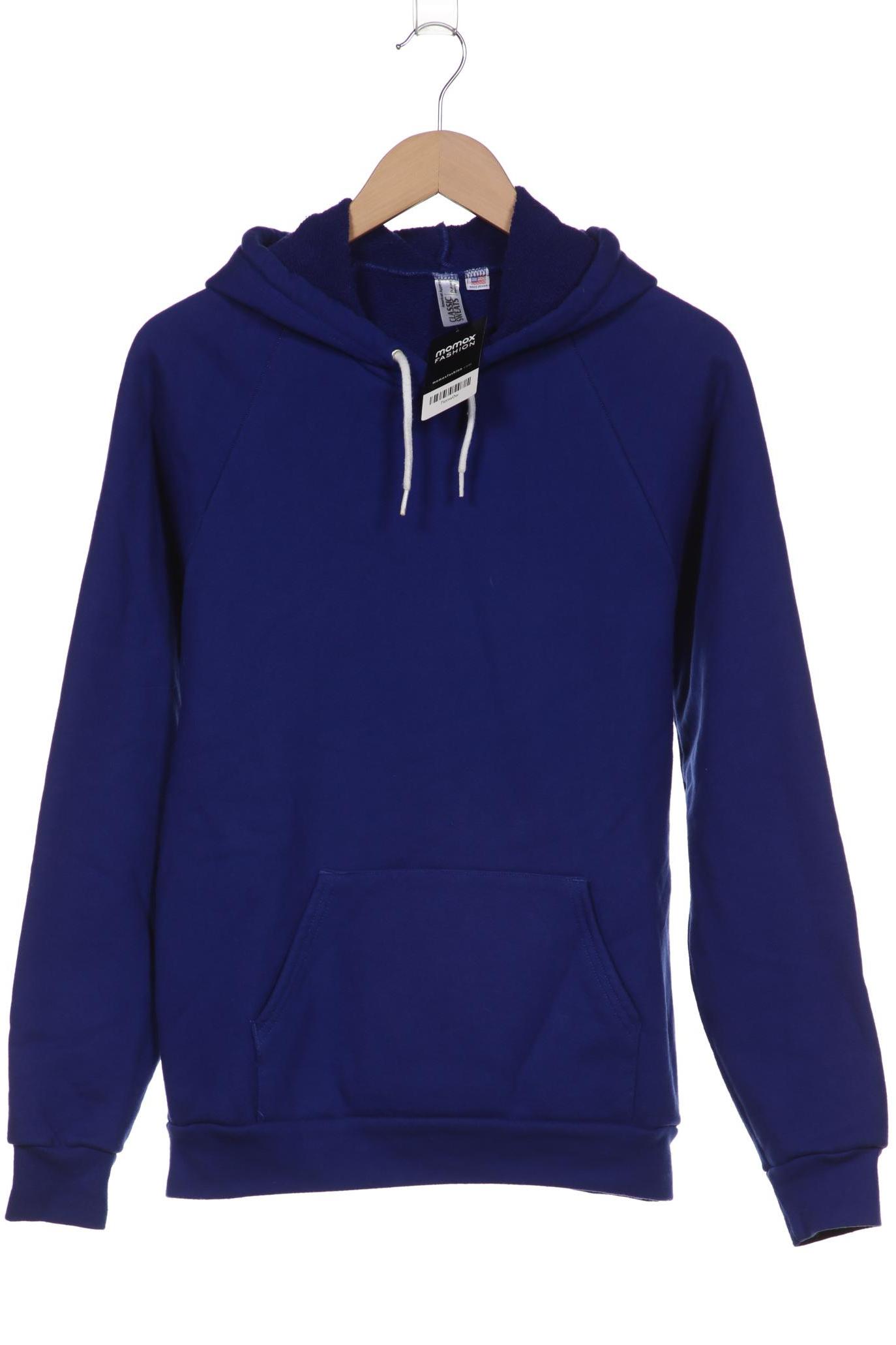 

American Apparel Herren Kapuzenpullover, blau
