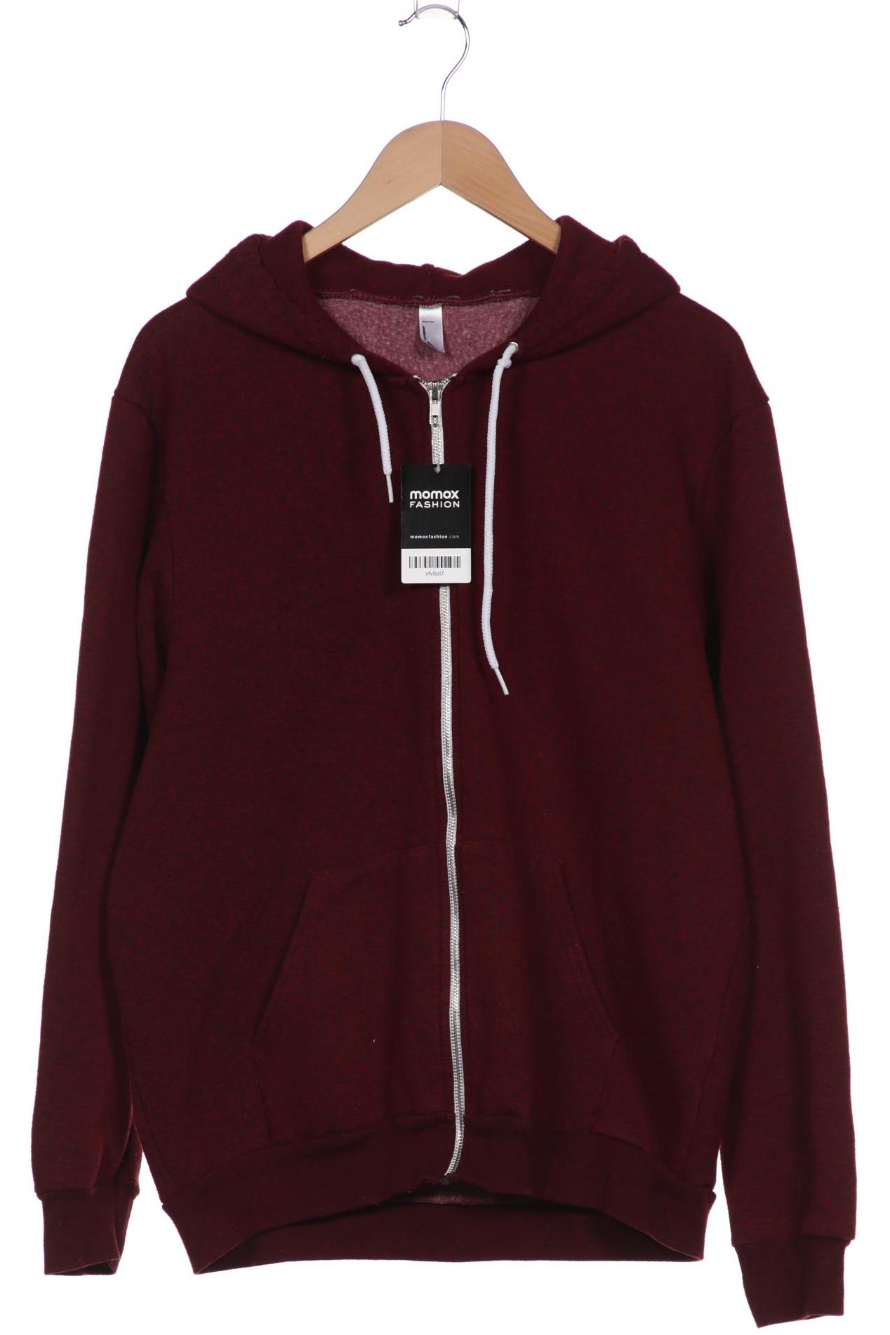 

American Apparel Herren Kapuzenpullover, bordeaux, Gr. 52