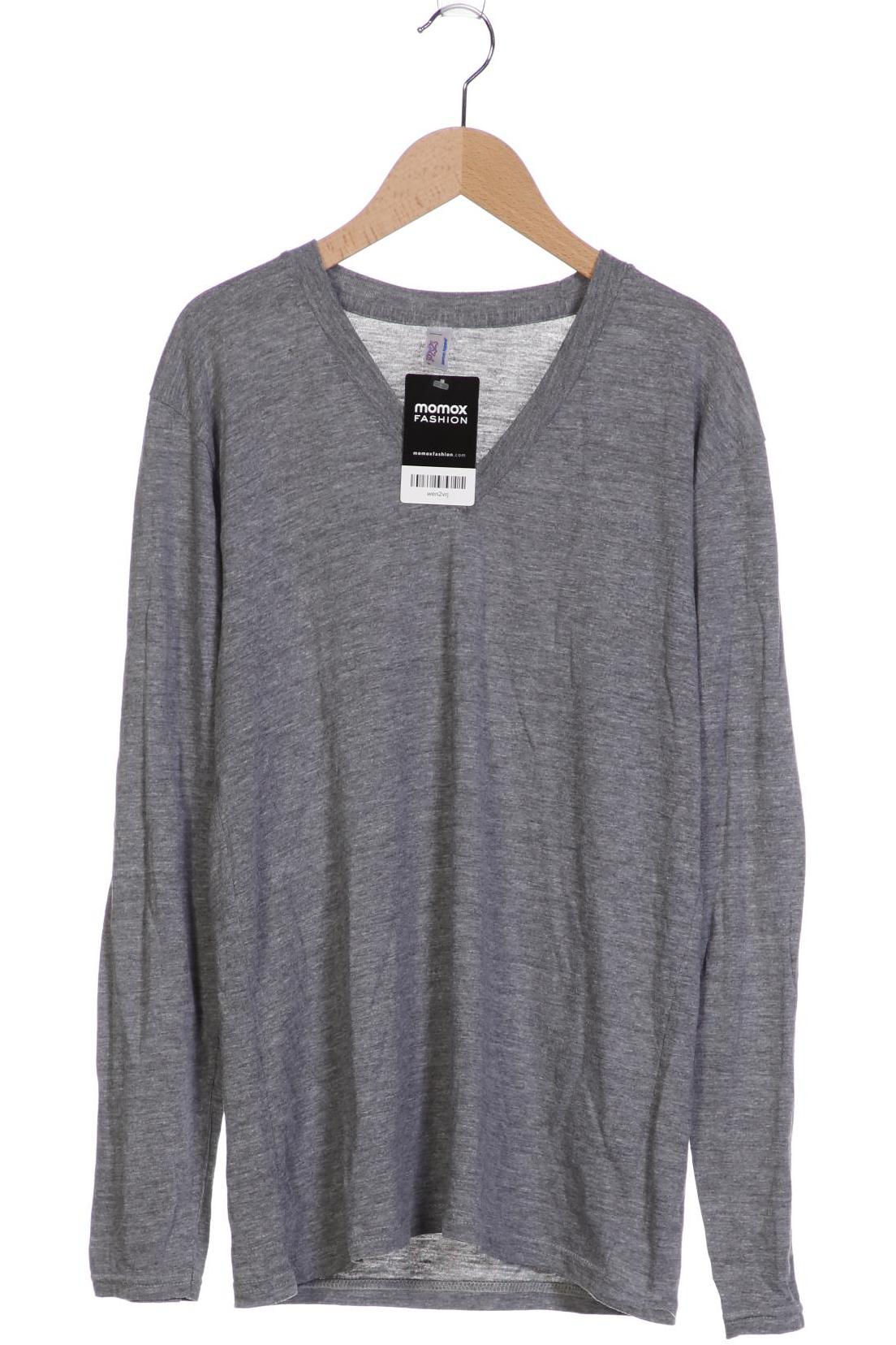 

American Apparel Herren Langarmshirt, grau