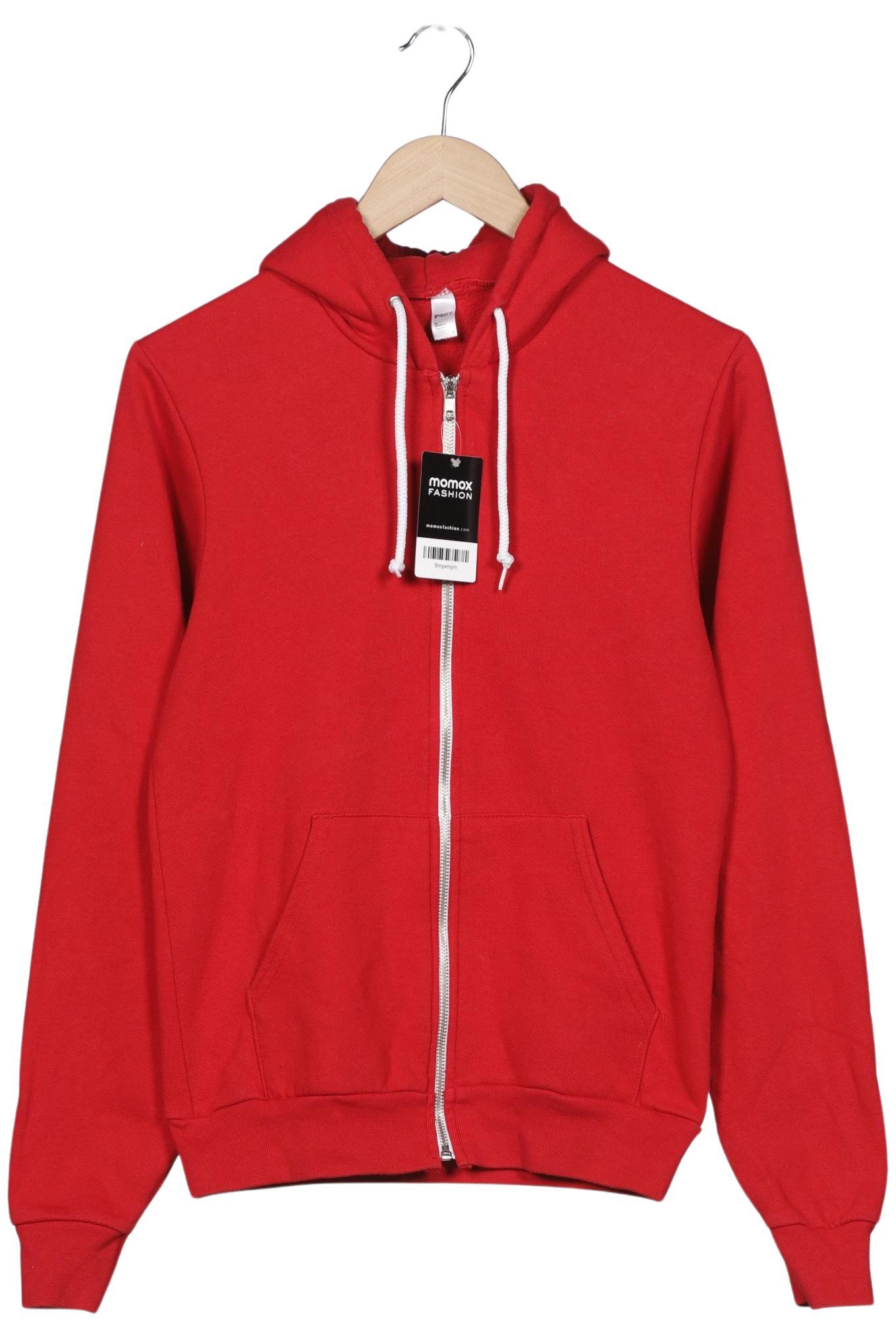 

American Apparel Herren Kapuzenpullover, rot, Gr. 46