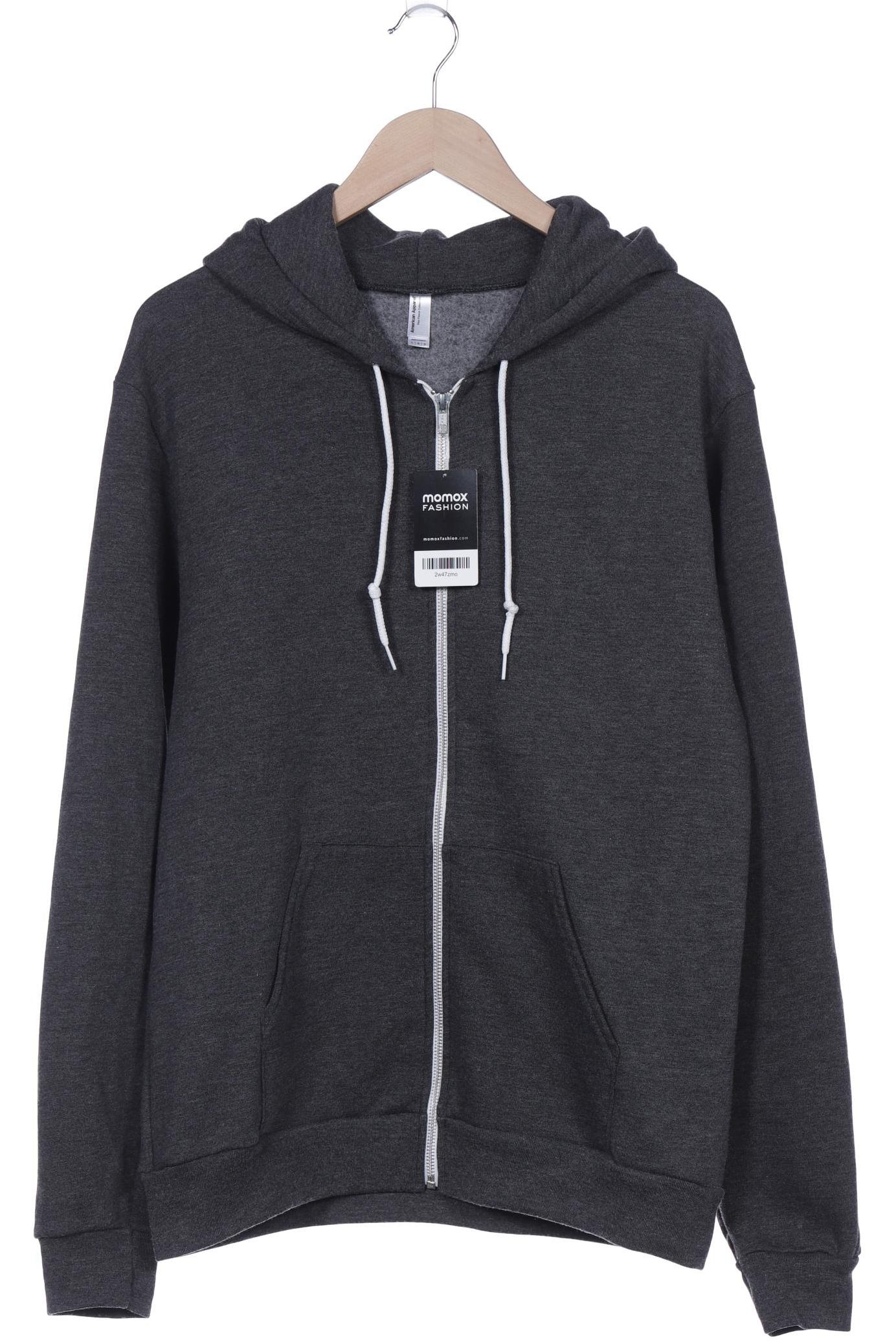 

American Apparel Herren Kapuzenpullover, grau, Gr. 52