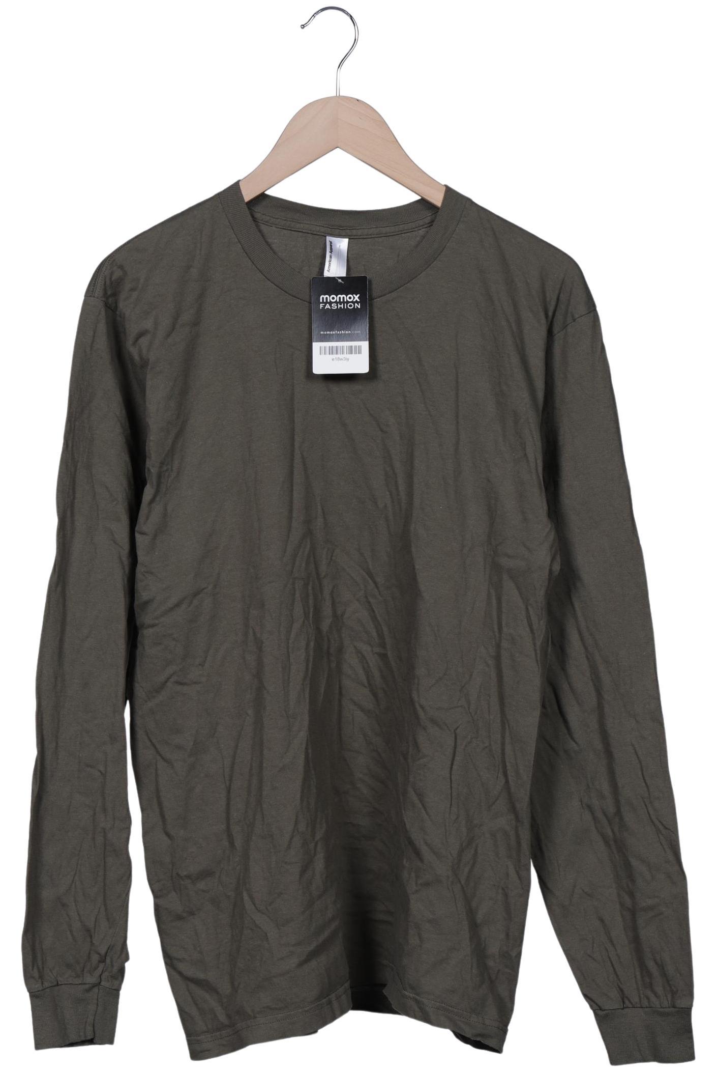 

American Apparel Herren Langarmshirt, grün, Gr. 52