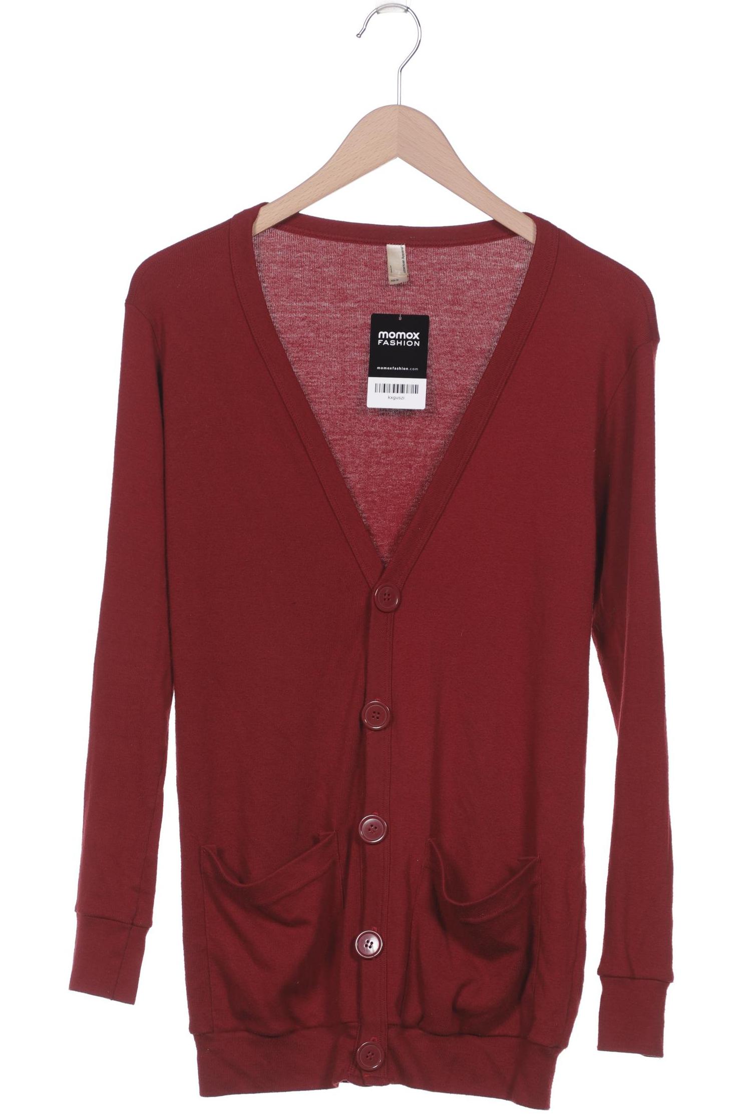 

American Apparel Herren Strickjacke, rot
