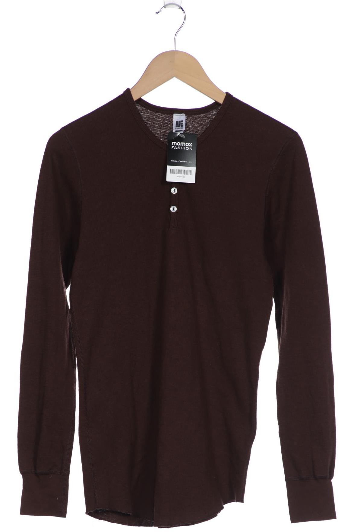 

American Apparel Herren Langarmshirt, braun