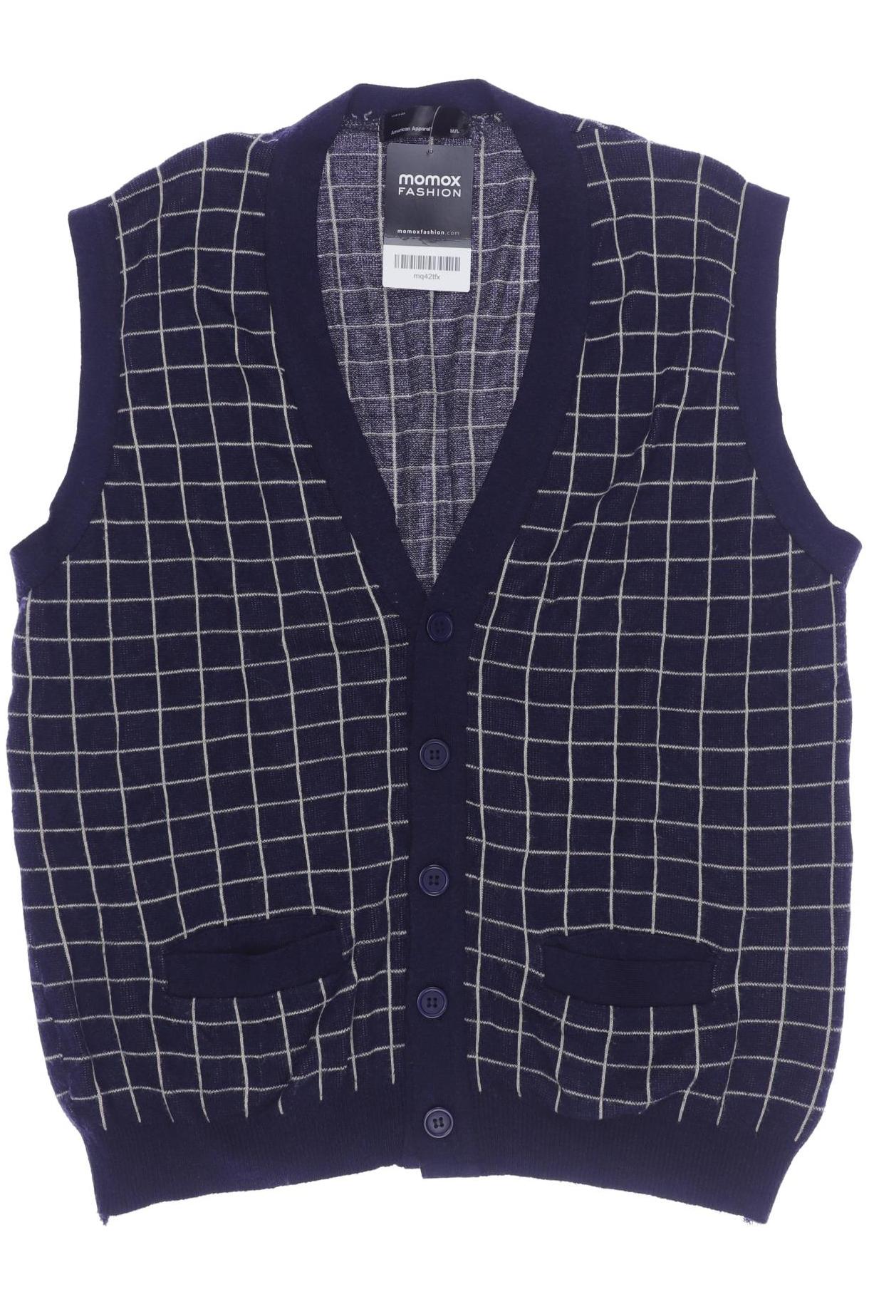 

American Apparel Herren Weste, marineblau, Gr. 48
