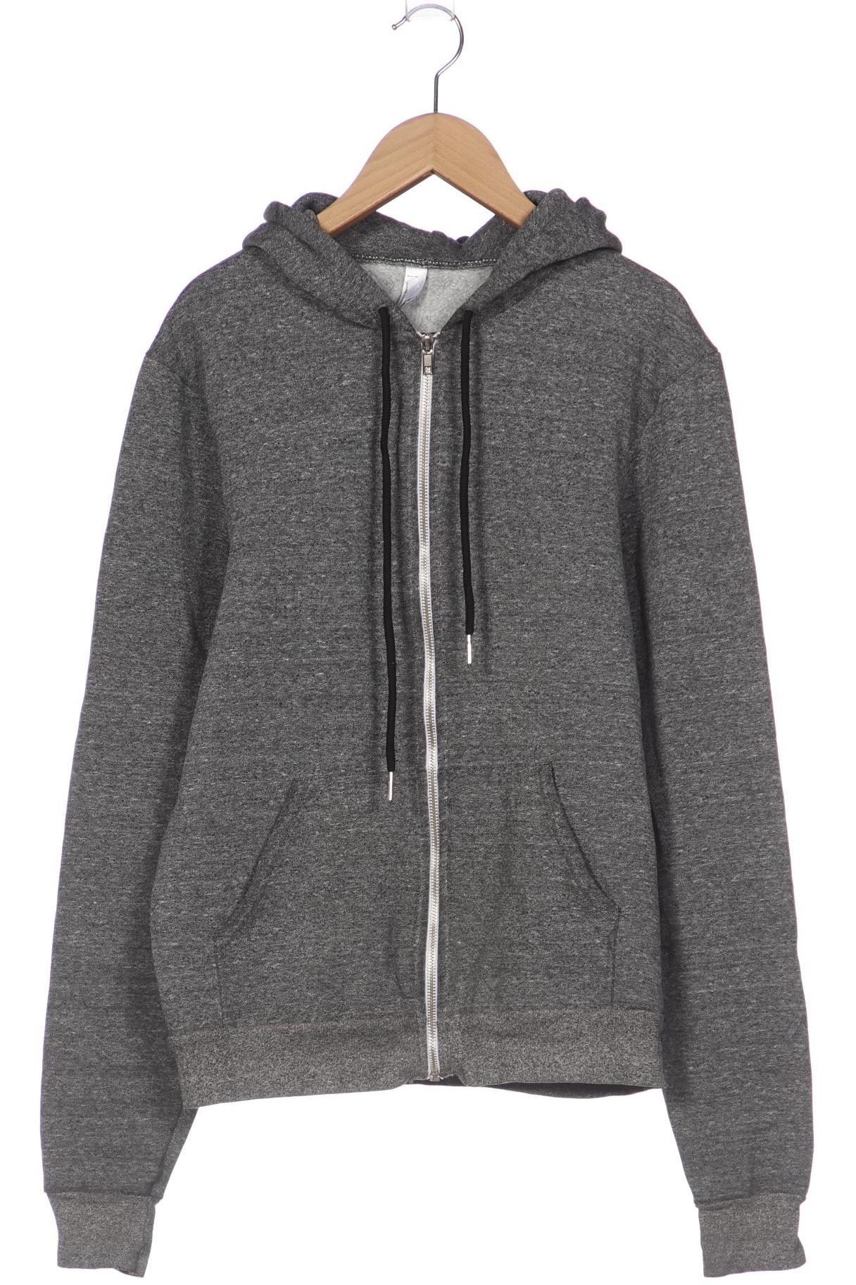 

American Apparel Herren Kapuzenpullover, grau