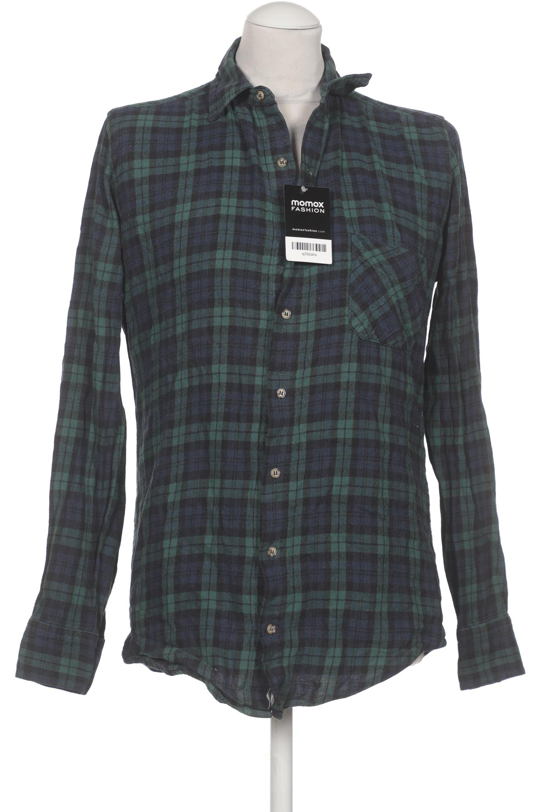 

American Apparel Herren Hemd, grün, Gr. 44