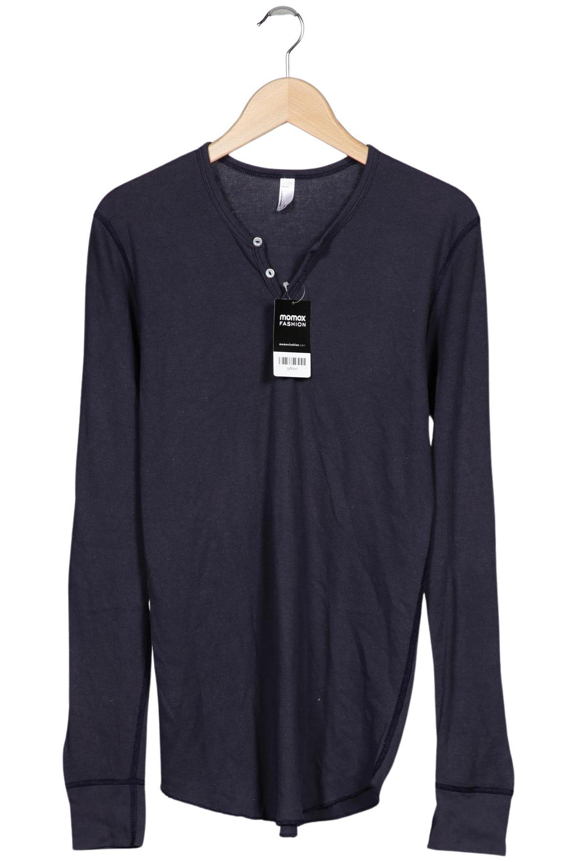 

American Apparel Herren Langarmshirt, marineblau, Gr. 52