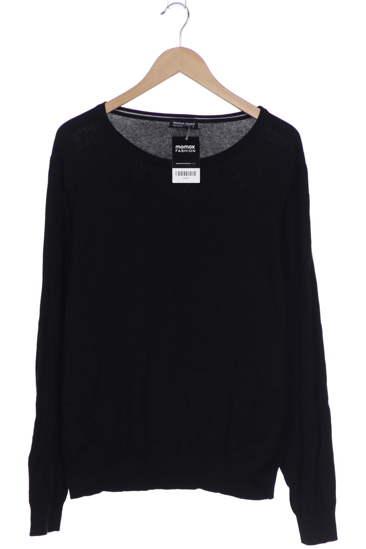 

American Apparel Herren Pullover, schwarz, Gr. 54