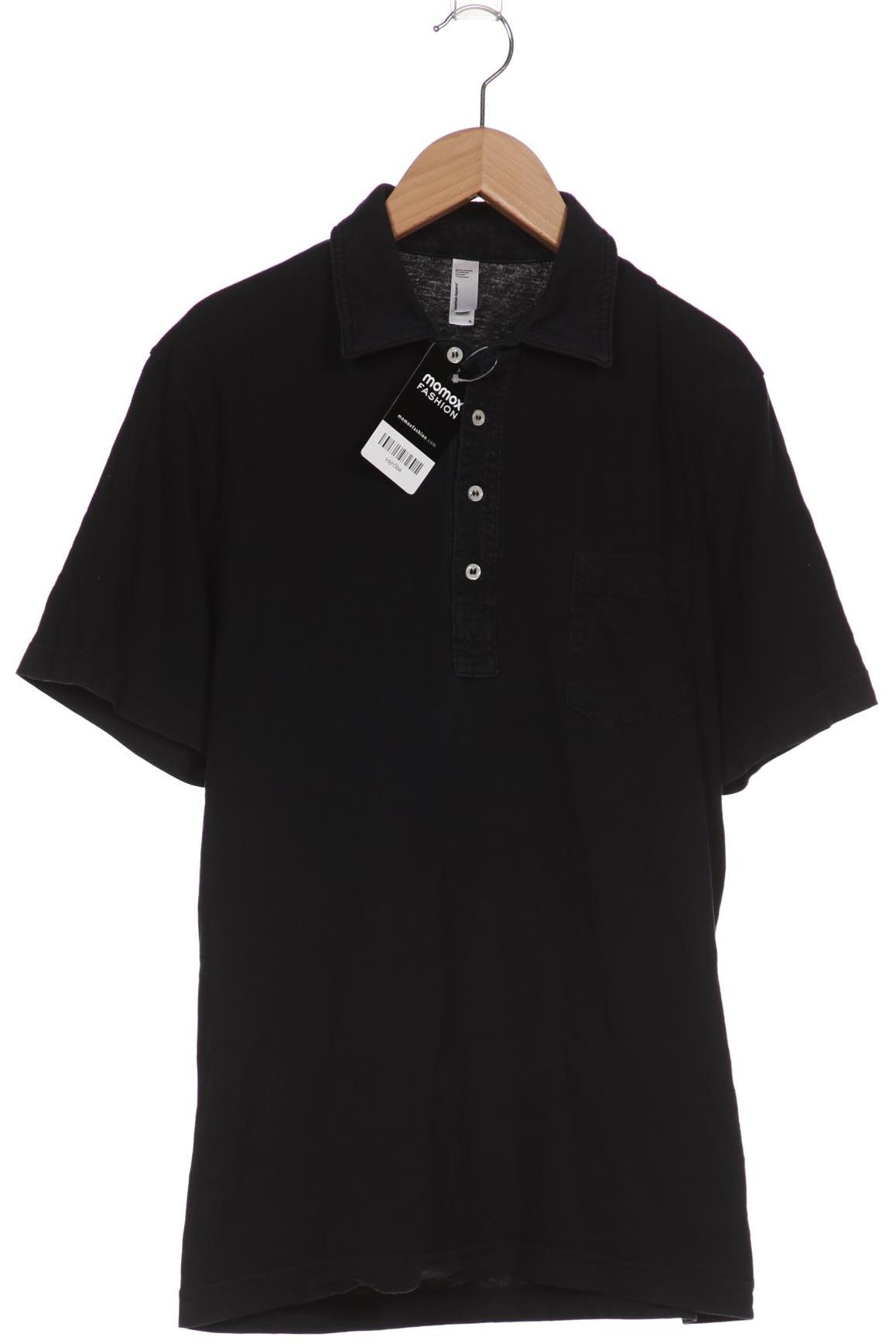 

American Apparel Herren Poloshirt, schwarz