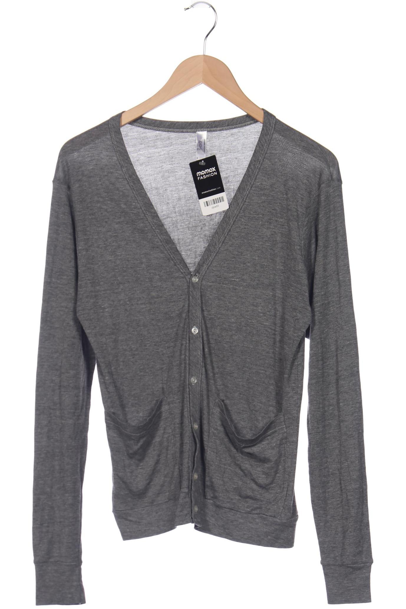 

American Apparel Herren Strickjacke, grau