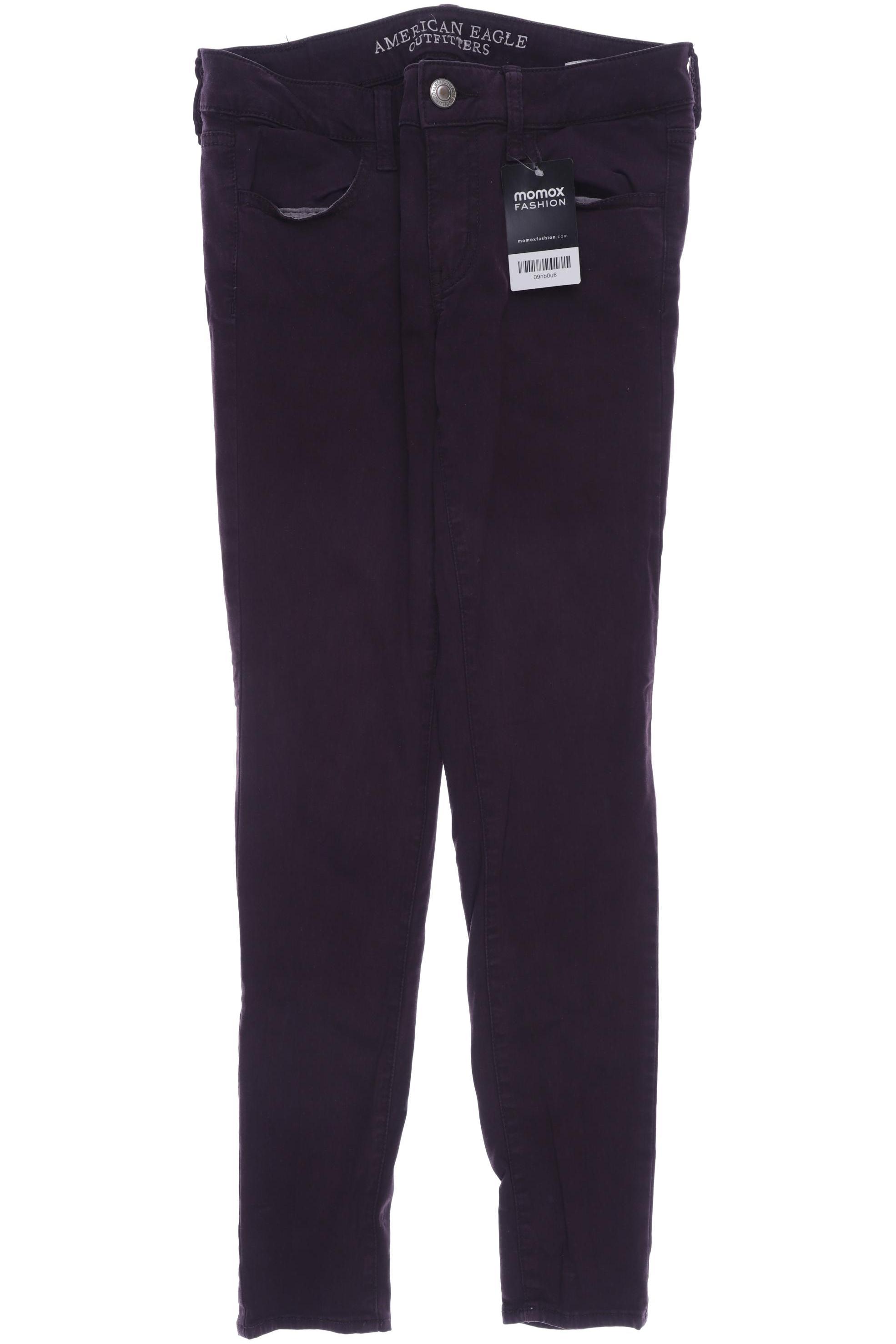 

American Eagle Outfitters Damen Stoffhose, bordeaux