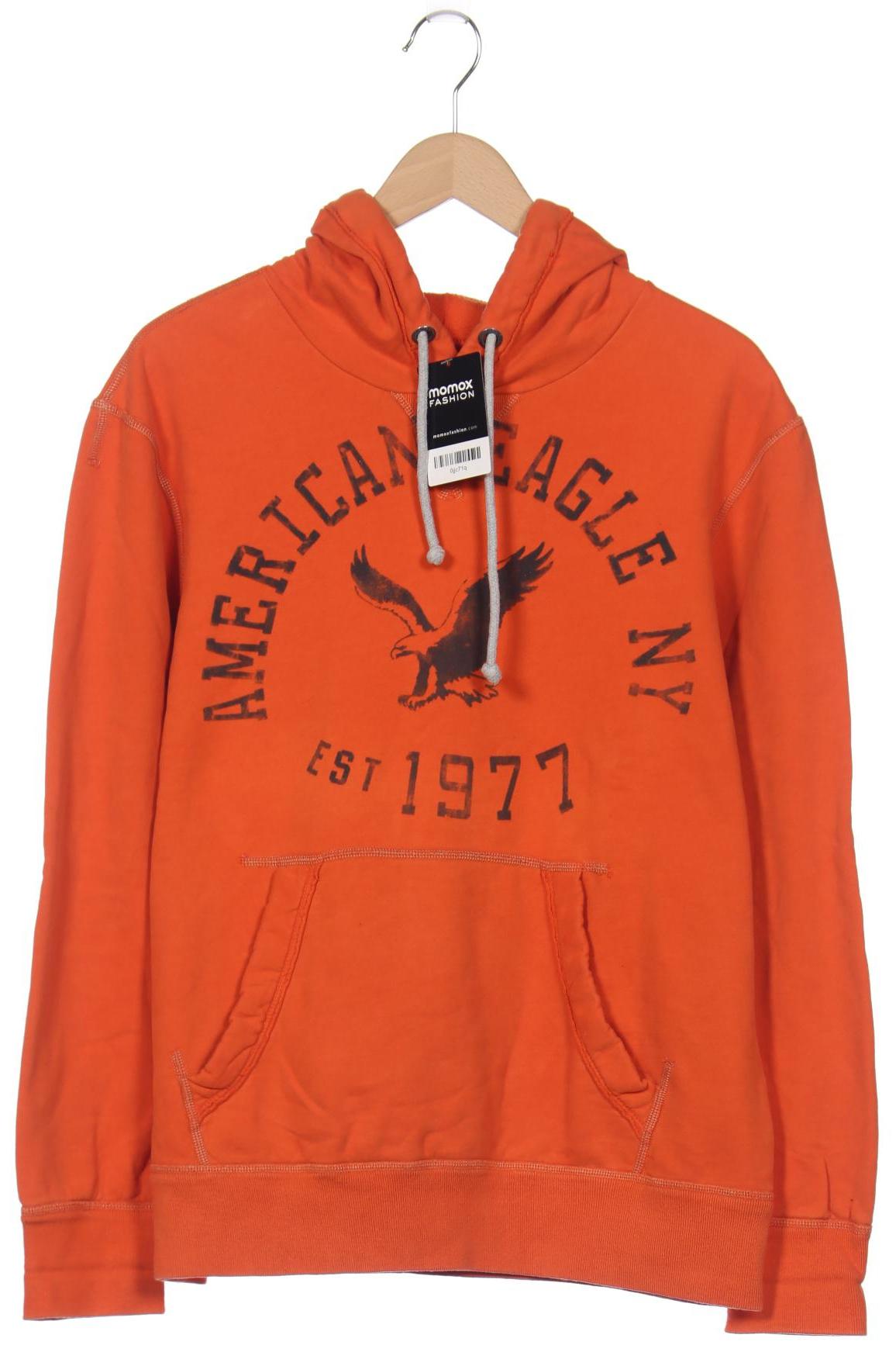 

American Eagle Outfitters Herren Kapuzenpullover, orange