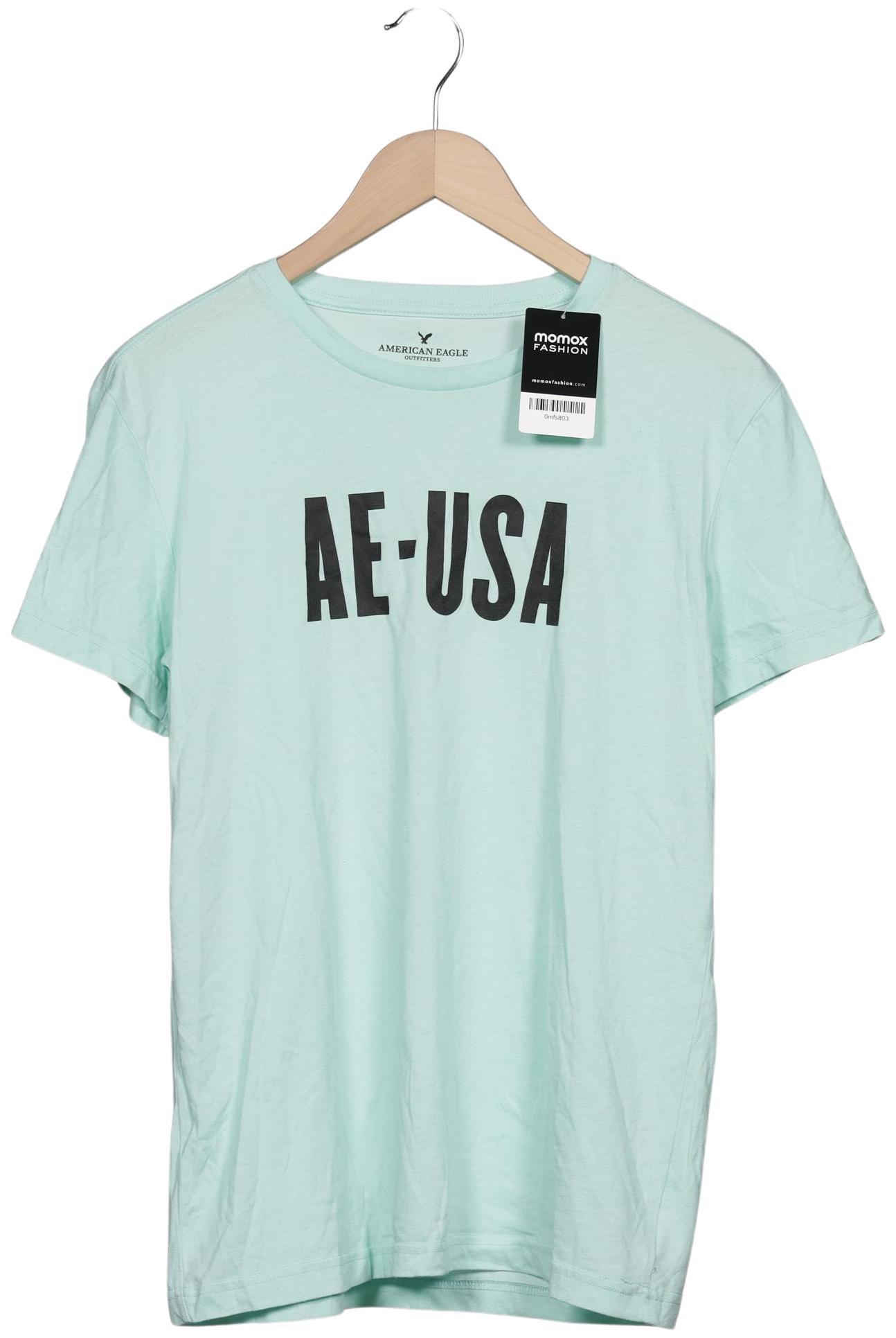 

American Eagle Outfitters Herren T-Shirt, türkis, Gr. 46