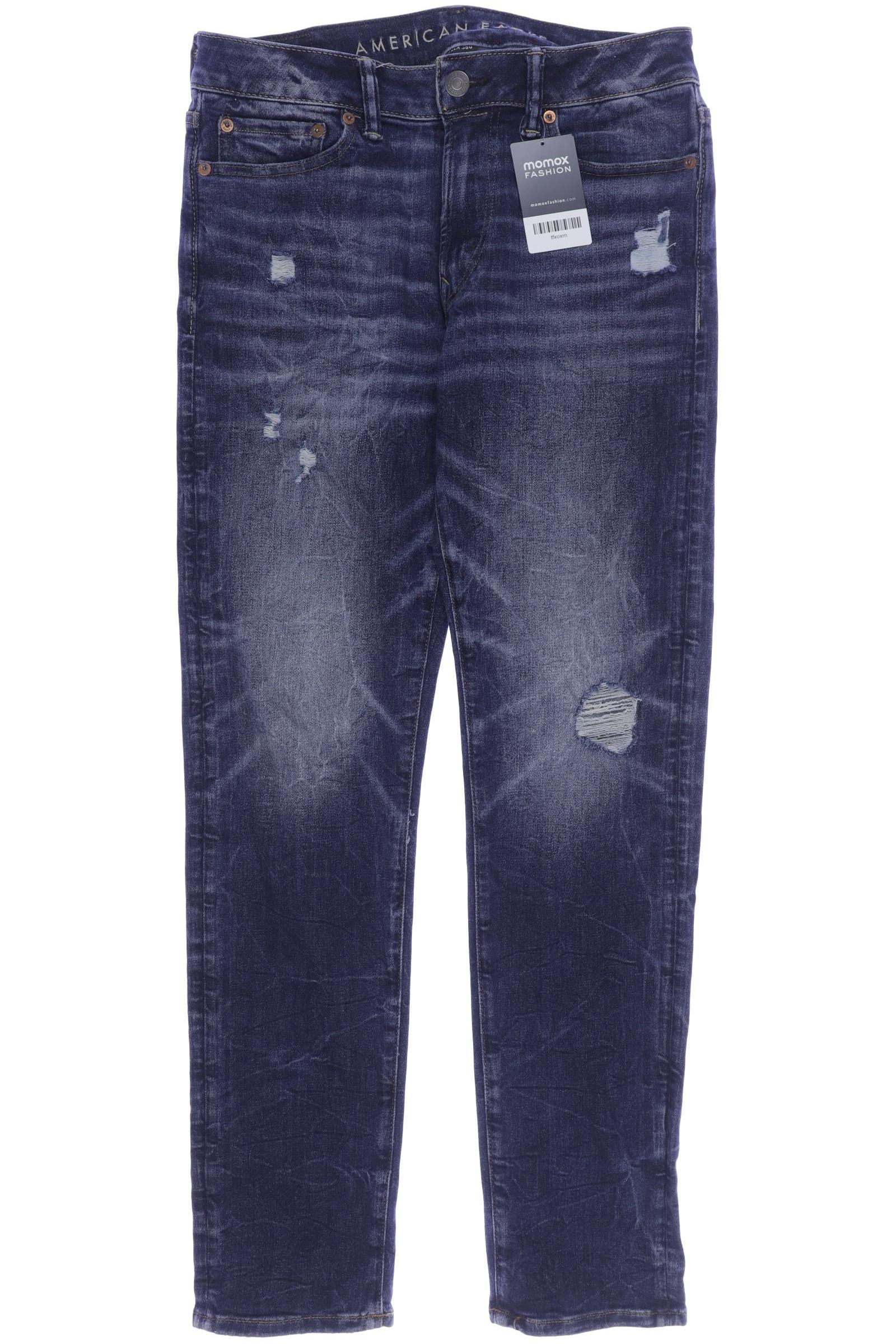 

American Eagle Outfitters Herren Jeans, marineblau, Gr. 30