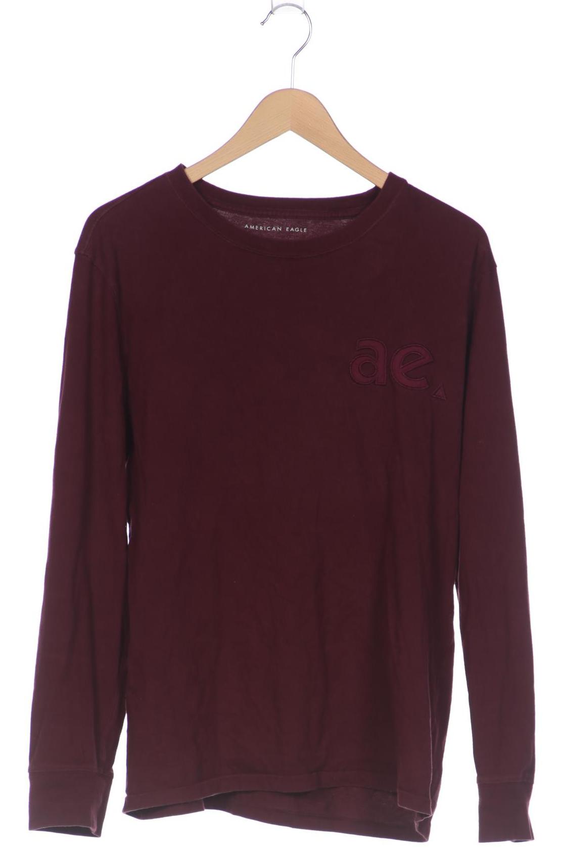 

American Eagle Outfitters Herren Langarmshirt, bordeaux, Gr. 48