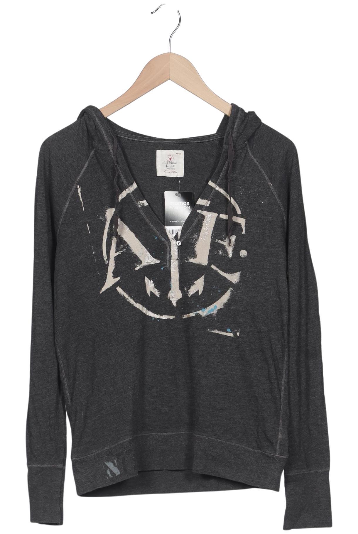 

American Eagle Outfitters Damen Langarmshirt, grau, Gr. 38