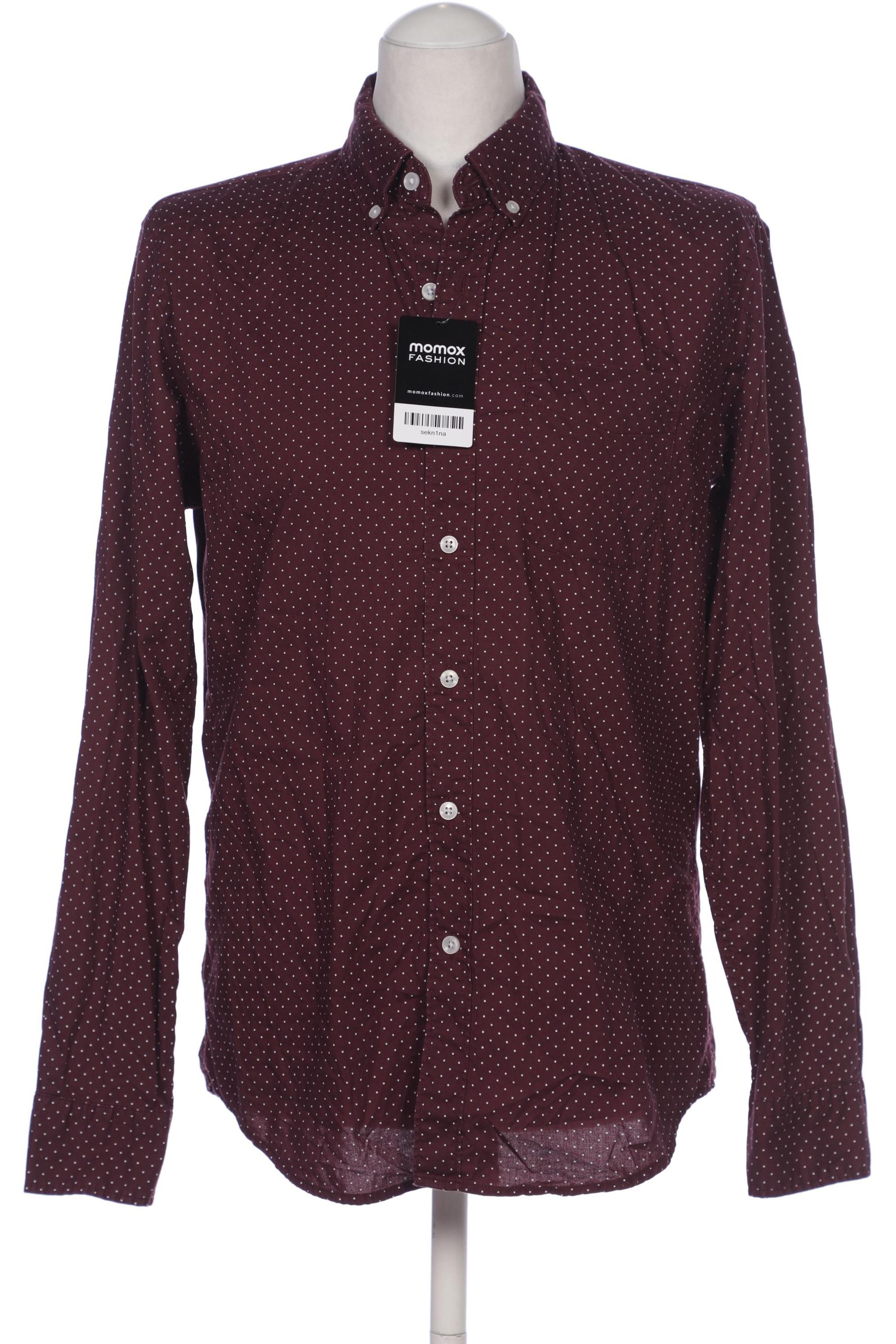 

American Eagle Outfitters Herren Hemd, bordeaux, Gr. 48