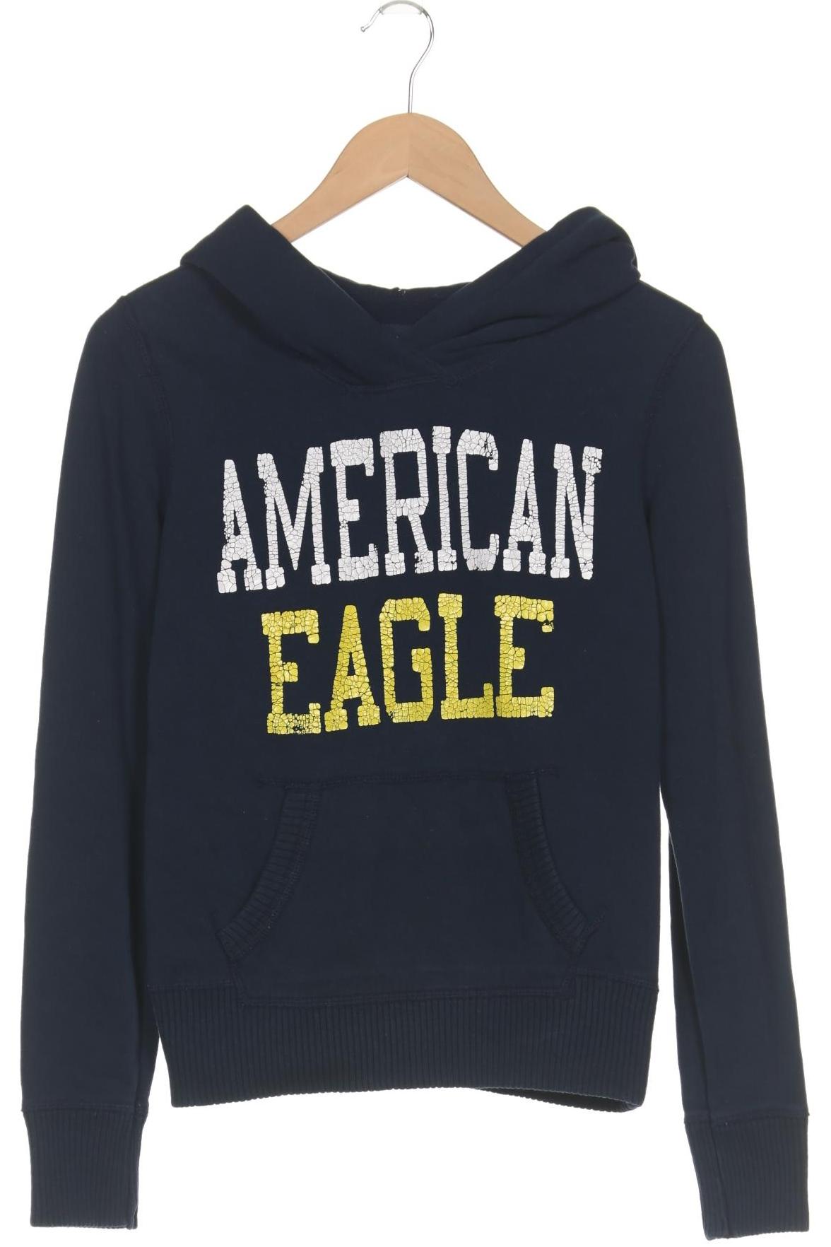 

American Eagle Outfitters Damen Kapuzenpullover, marineblau, Gr. 34