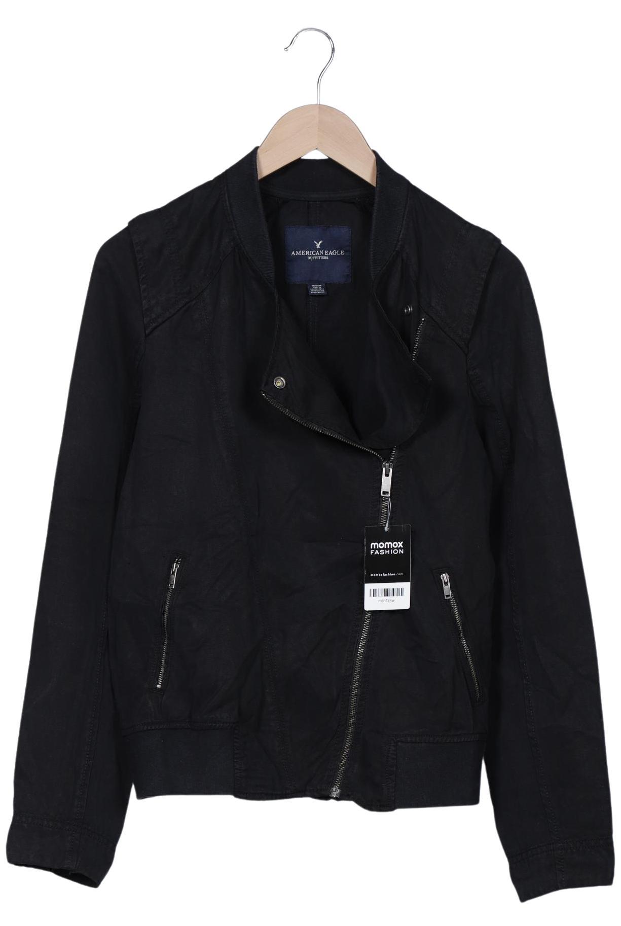 

American Eagle Outfitters Damen Jacke, schwarz, Gr. 38