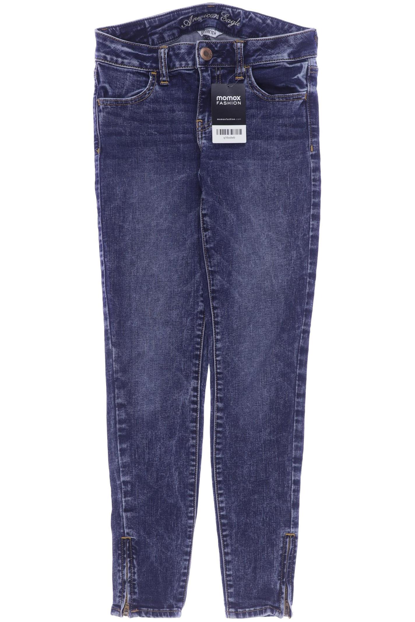 

American Eagle Outfitters Damen Jeans, blau, Gr. 2