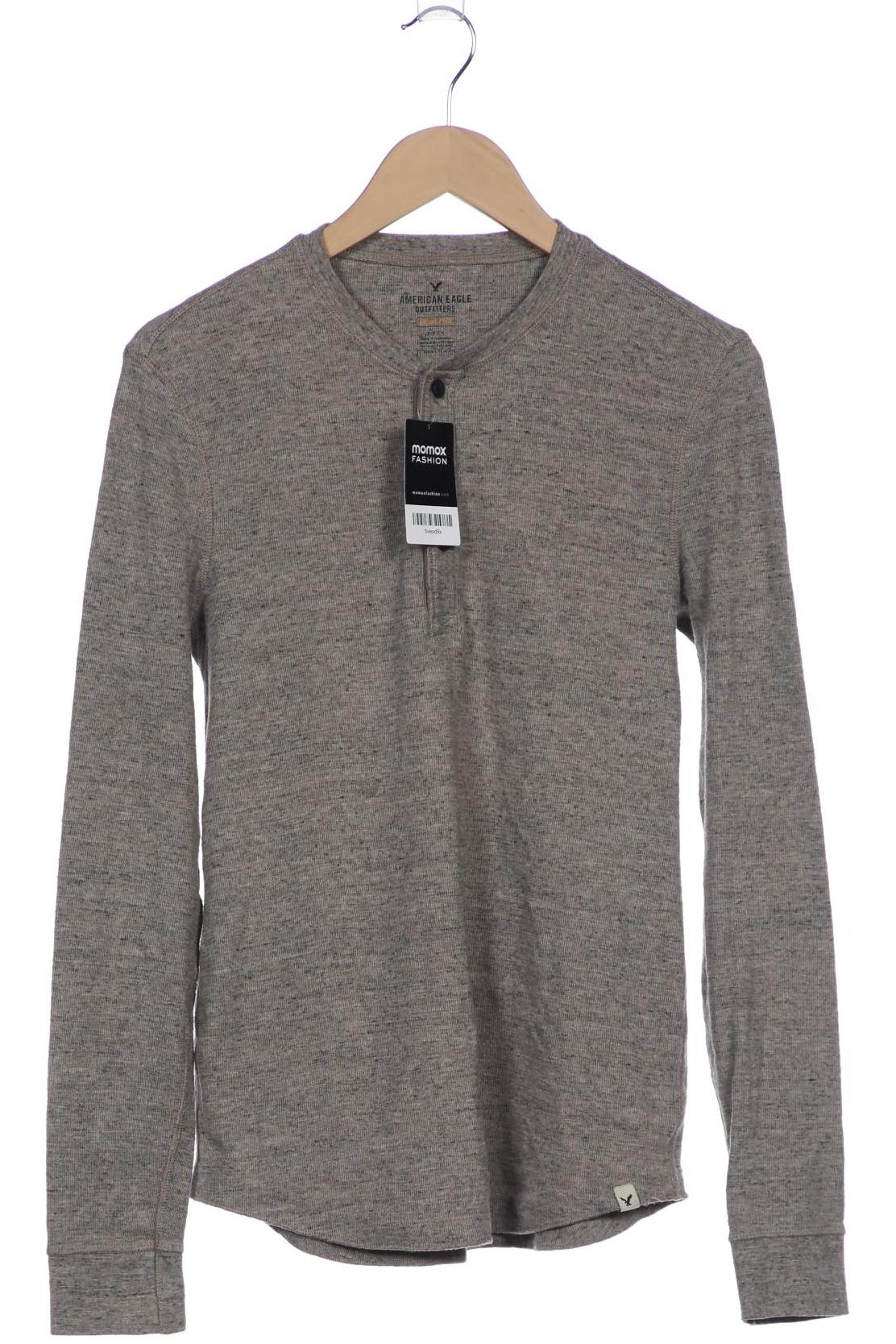 

American Eagle Outfitters Herren Langarmshirt, beige, Gr. 46