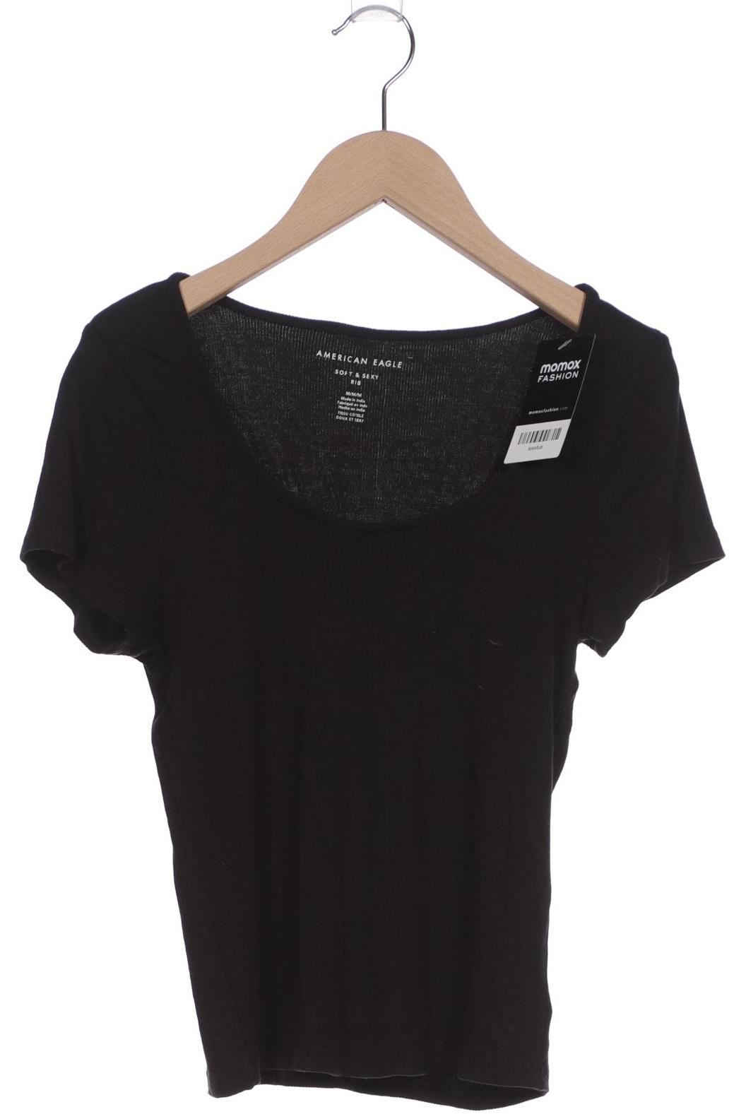 

American Eagle Outfitters Damen T-Shirt, schwarz, Gr. 38